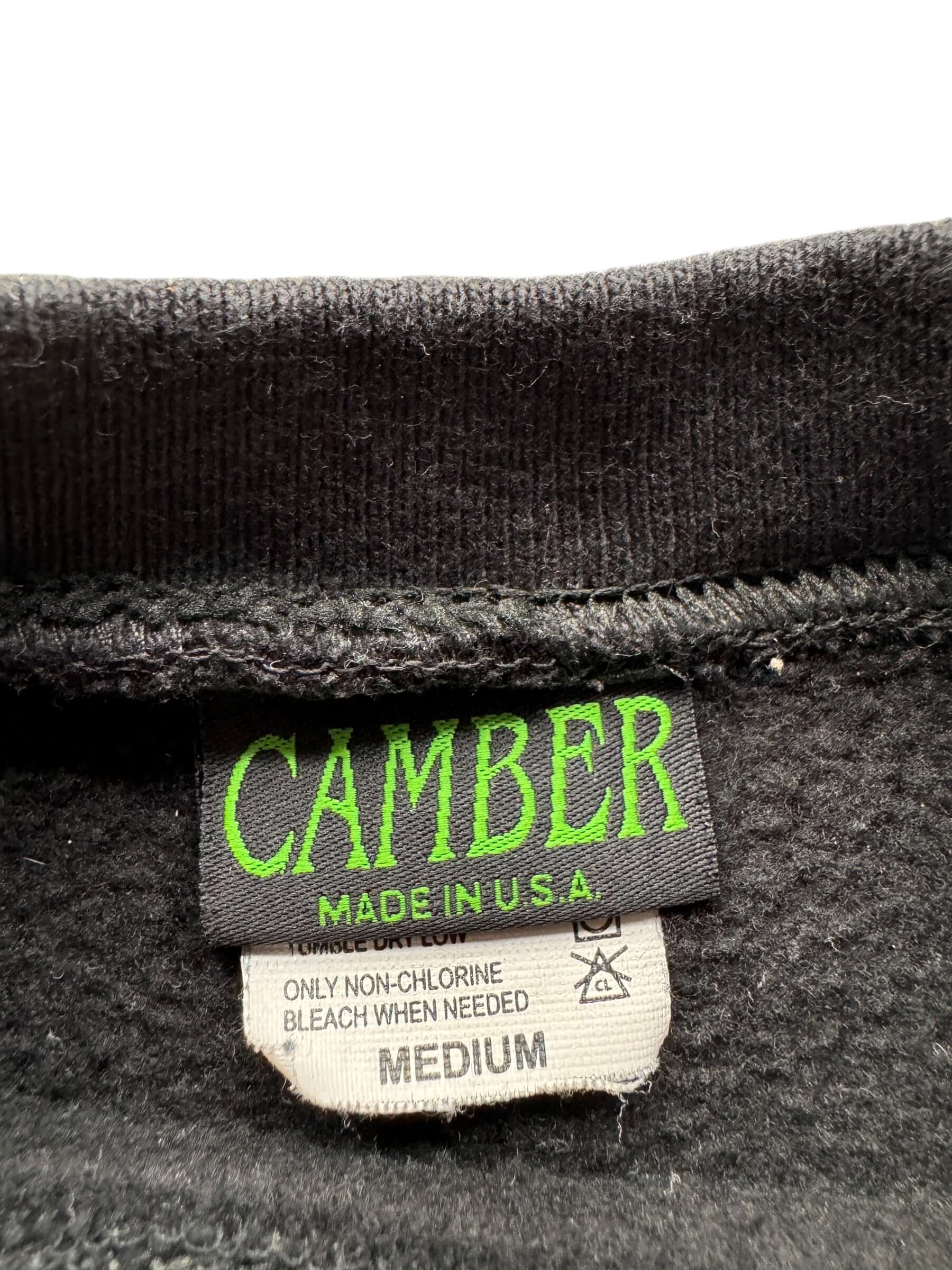 Tag on Camber Black Crewneck SZ M