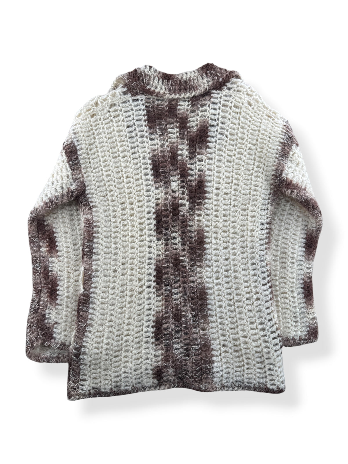Back of Vintage Mohair Blend Sweater SZ S