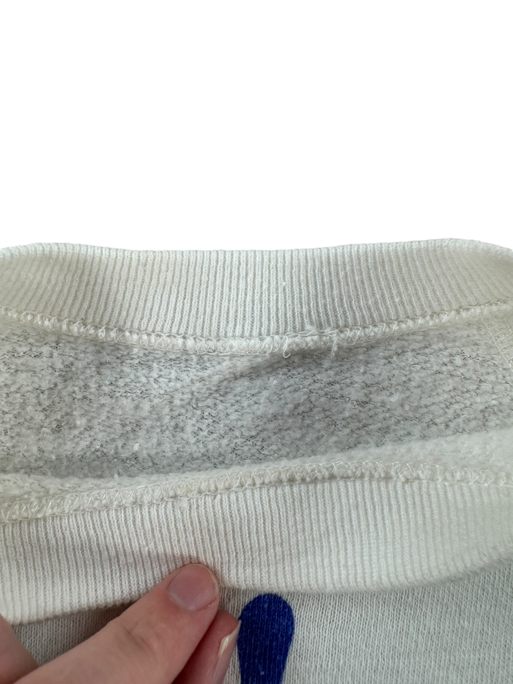 Missing Tag on 60s Gusseted Ship Crew Sweatshirt SZ S