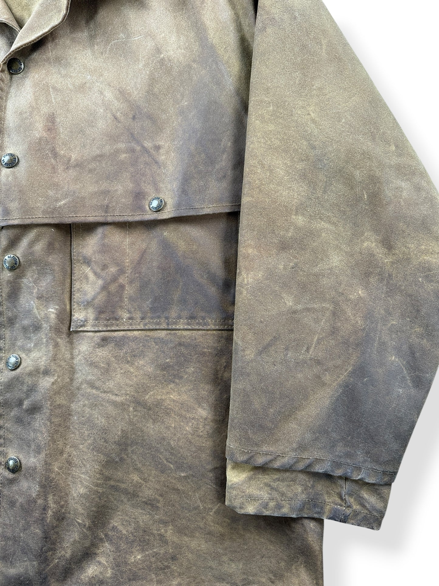 Wear on Vintage Filson Double Logger Jacket SZ 42