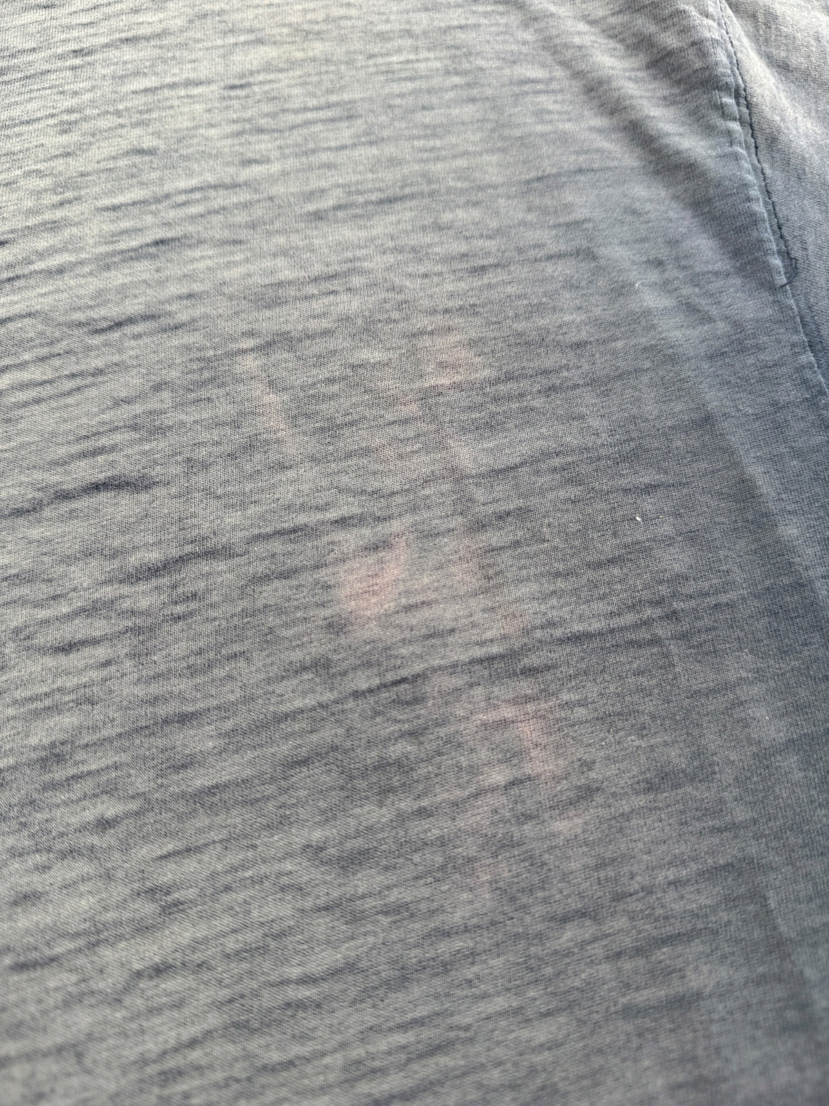 Fading on back of Vintage WWU Super Fader Tee SZ L
