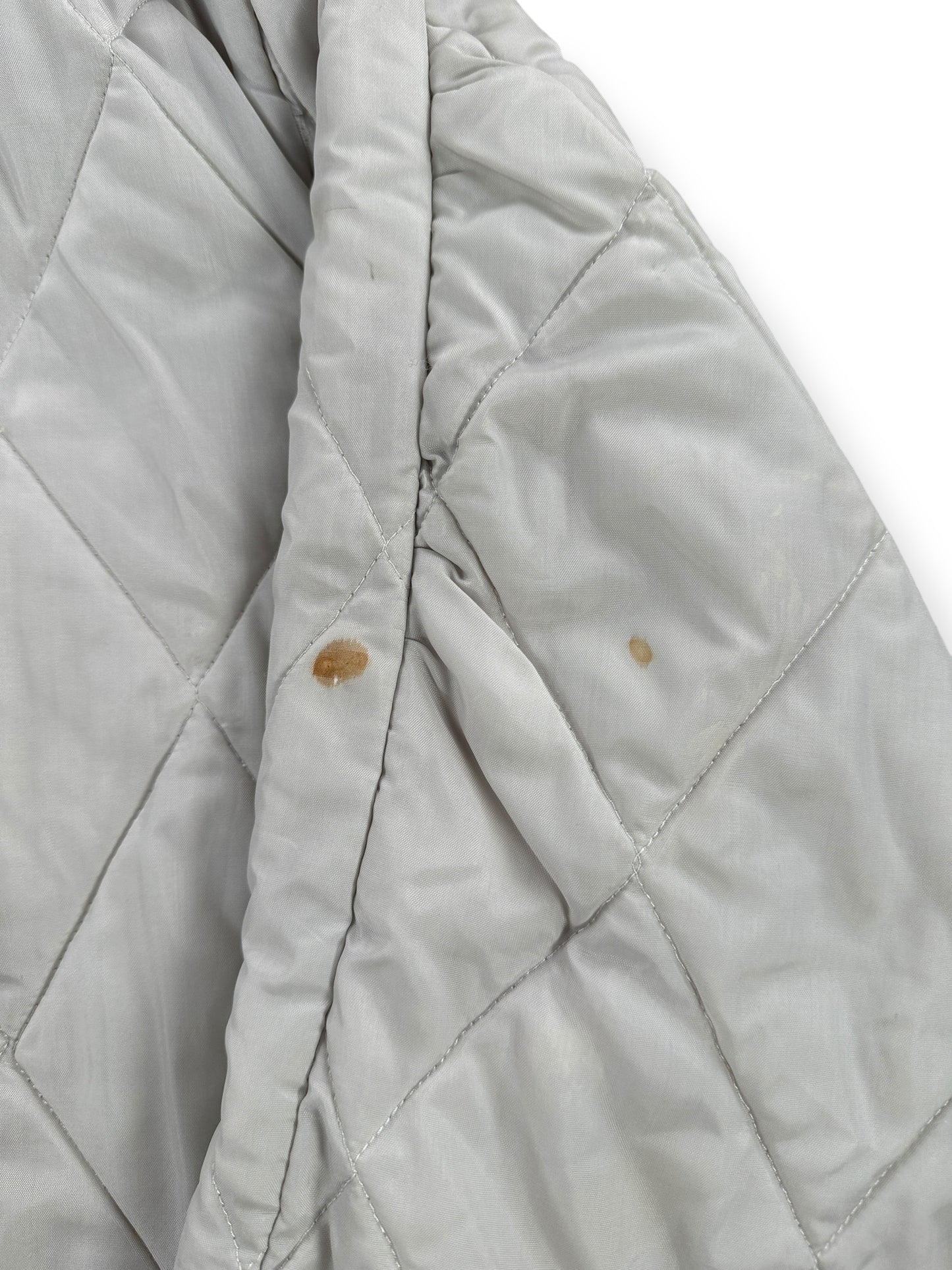 Stain on Sleeve of Vintage Liner Zip Up Jacket SZ XXL