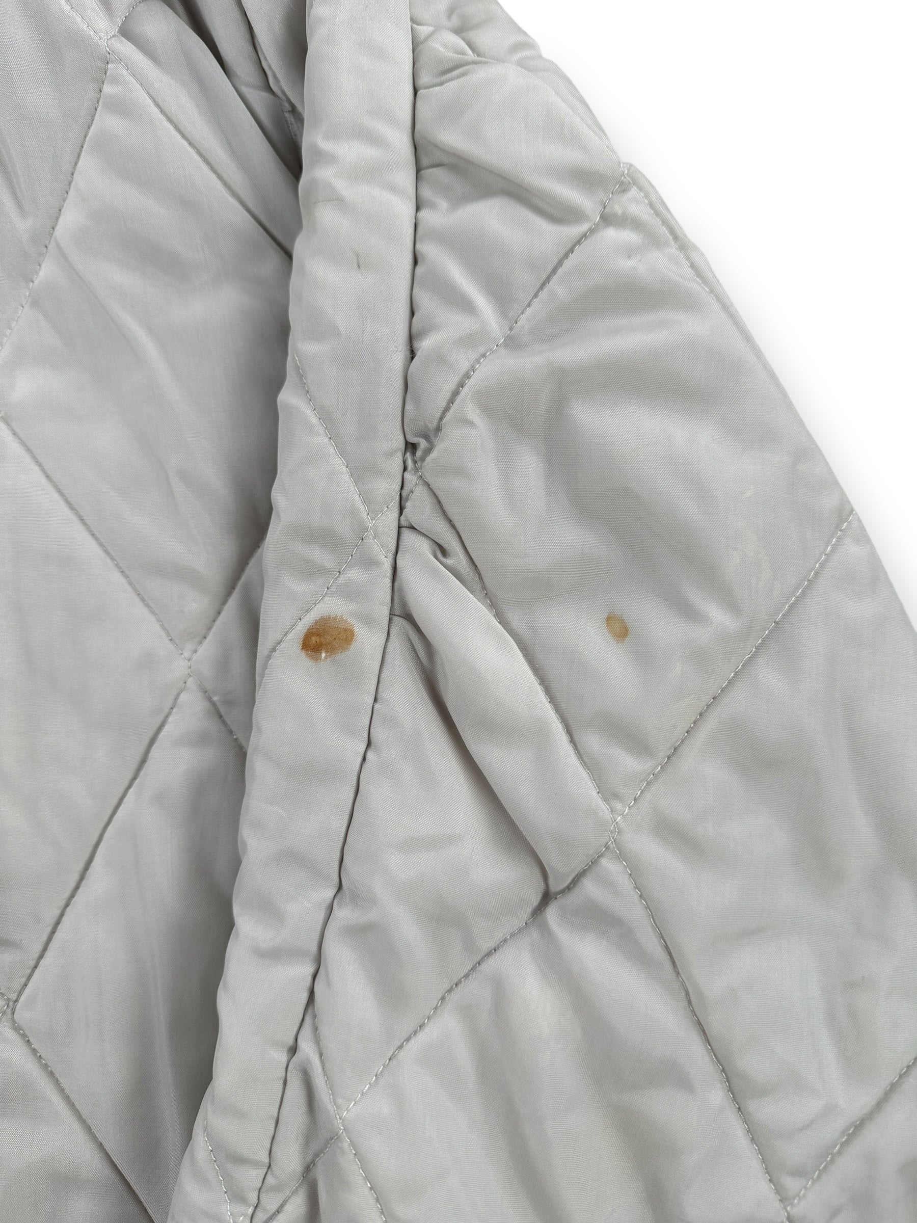 Stain on Sleeve of Vintage Liner Zip Up Jacket SZ XXL