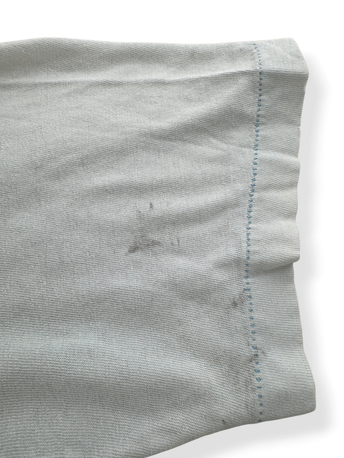 Stain on sleeve of Vintage Thrashed Lowell's Pike Place Tee SZ L (Fits M)