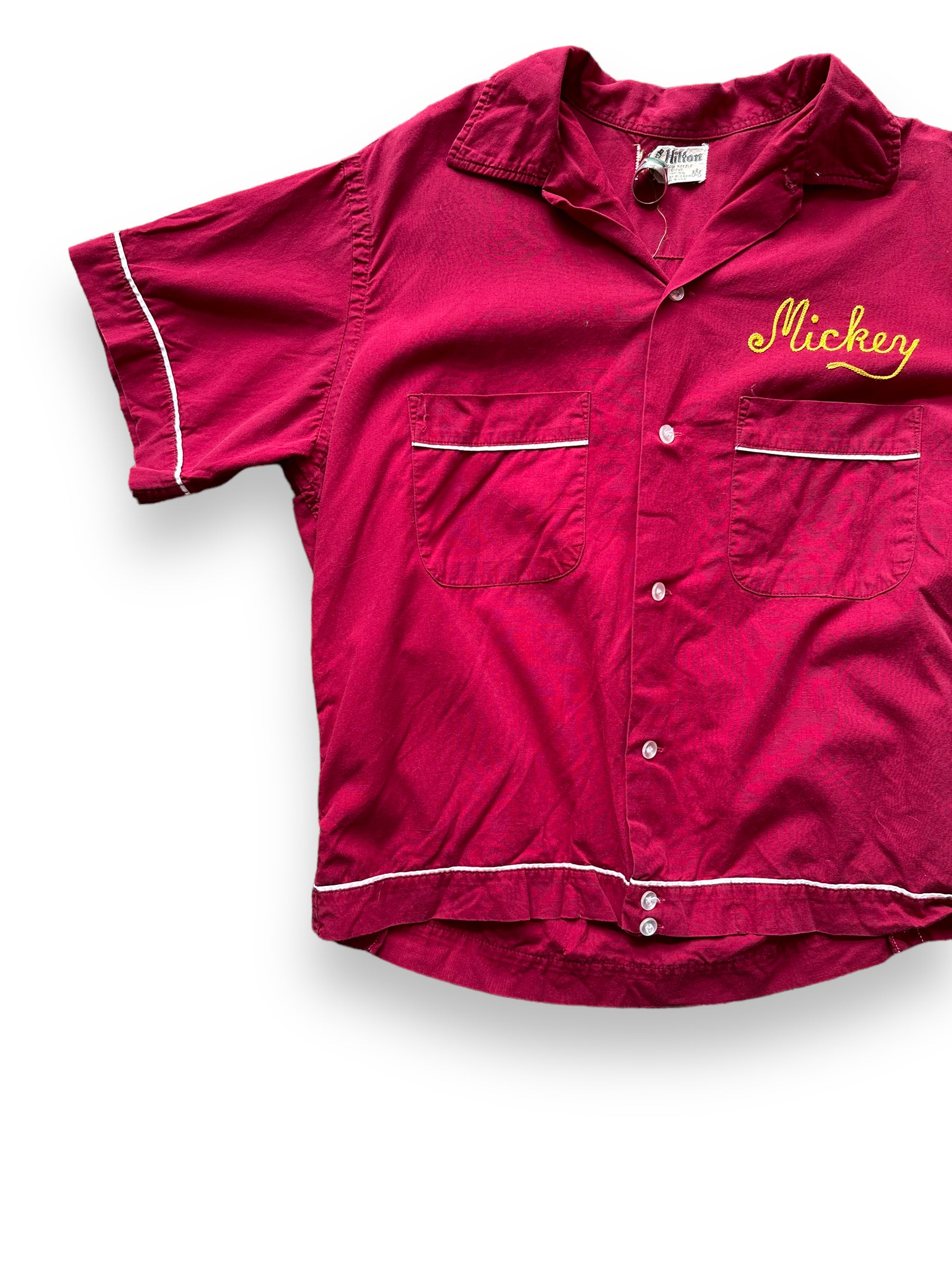 Vintage Holly Lanes O'Dea Lass Seattle Bowling Shirt SZ M