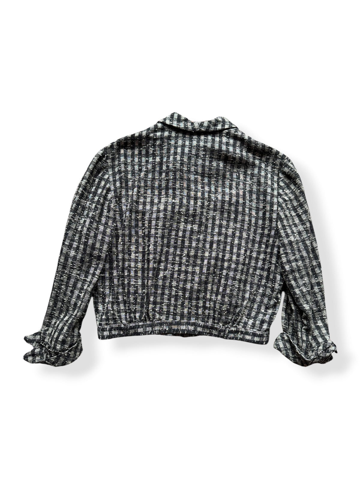 Back of jacket