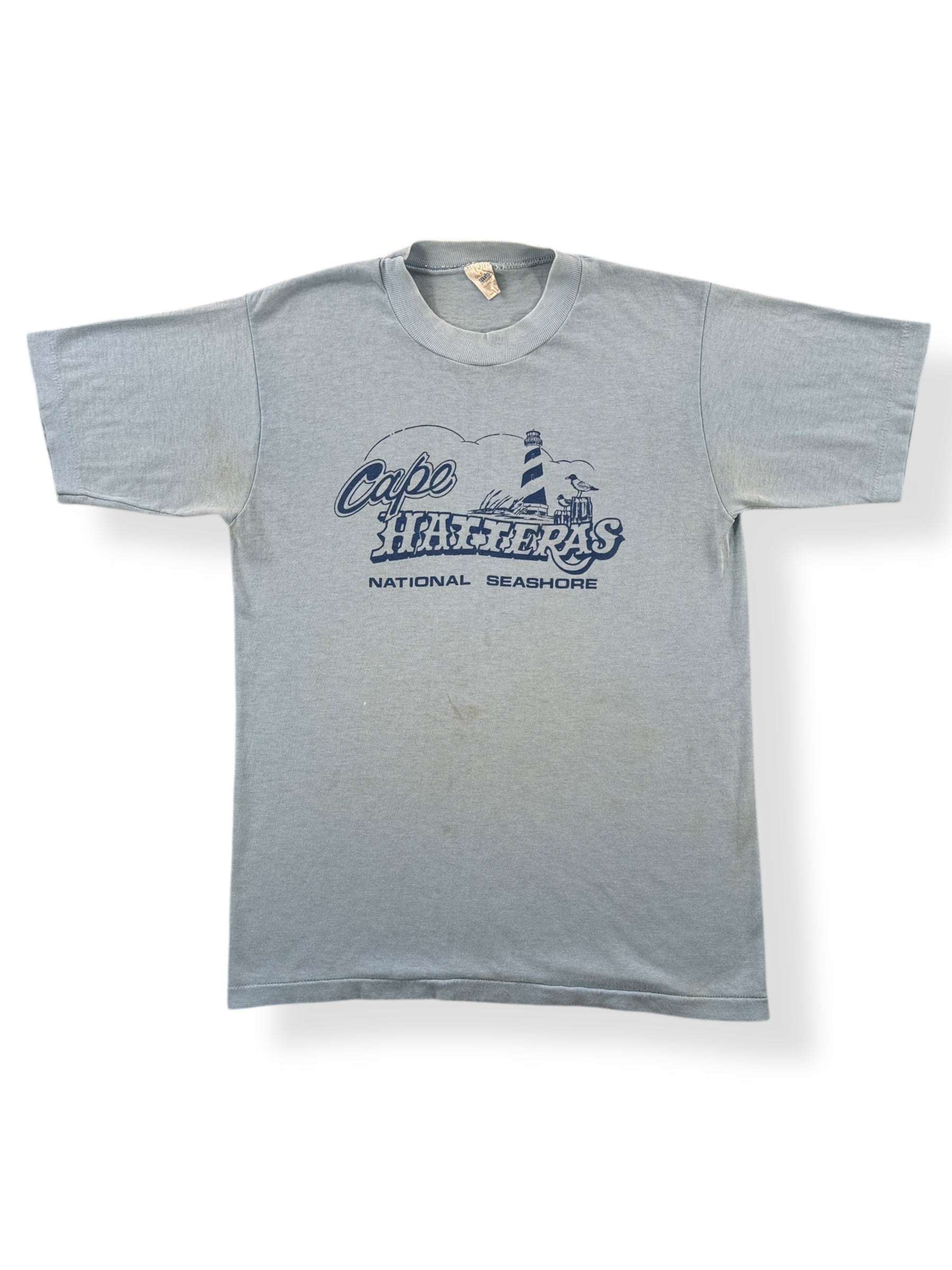 Front of Vintage Cape Hatteras Tourist Tee SZ S