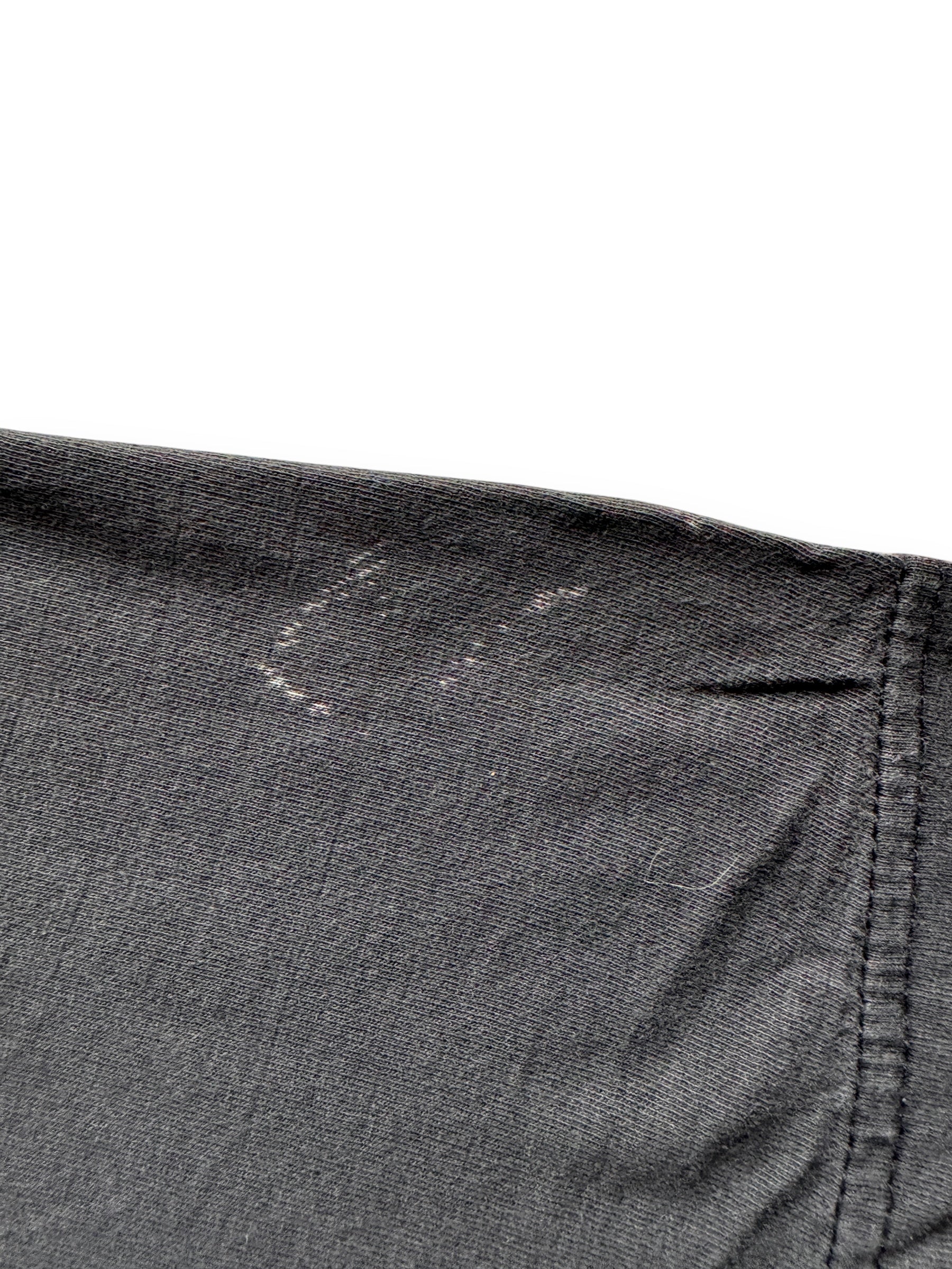 stains on shoulder of Vintage Faded Hollisters MC Shop of South Germany Harley Tee SZ L
