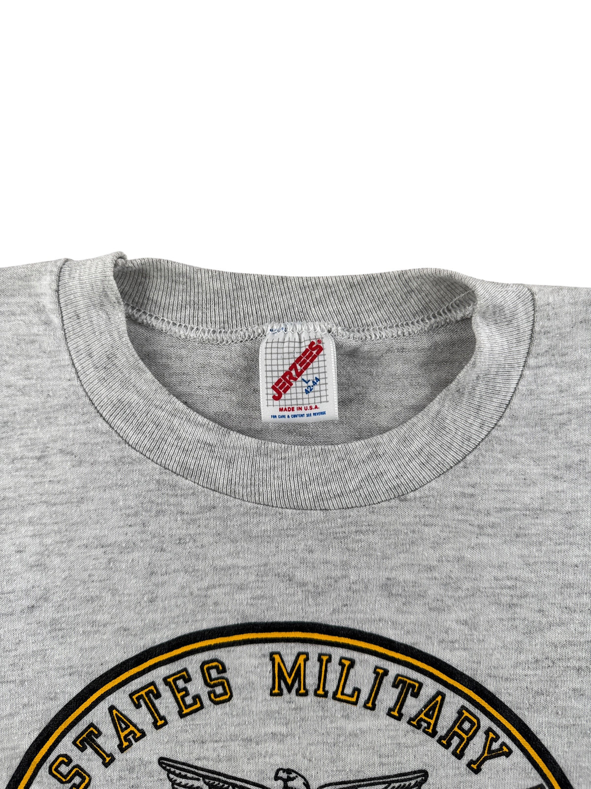 Collar on Vintage West Point Tee SZ L (Fits M)