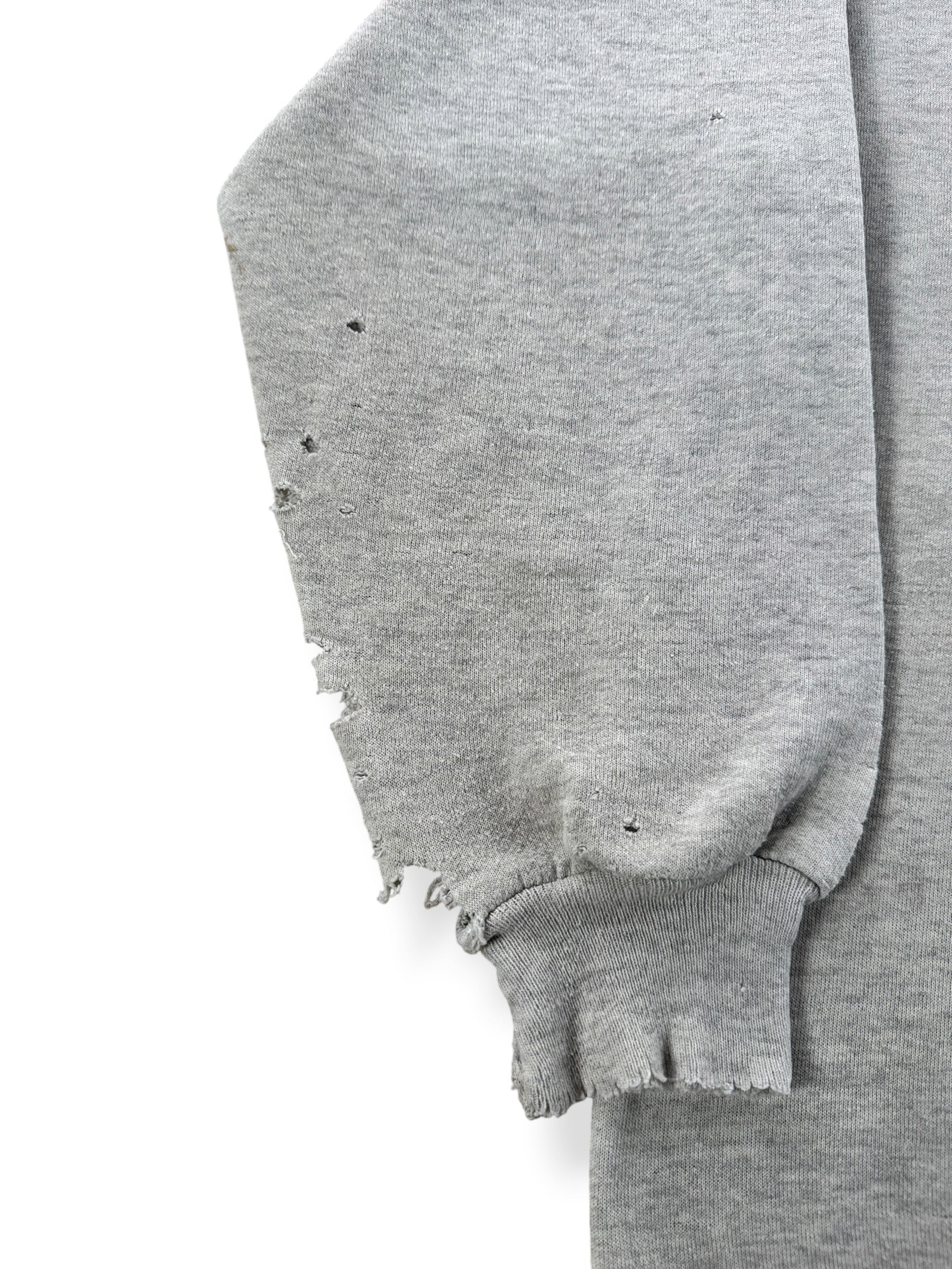 Sleeve on Vintage Thrashed Michigan State Crewneck SZ XXL (Fits L)