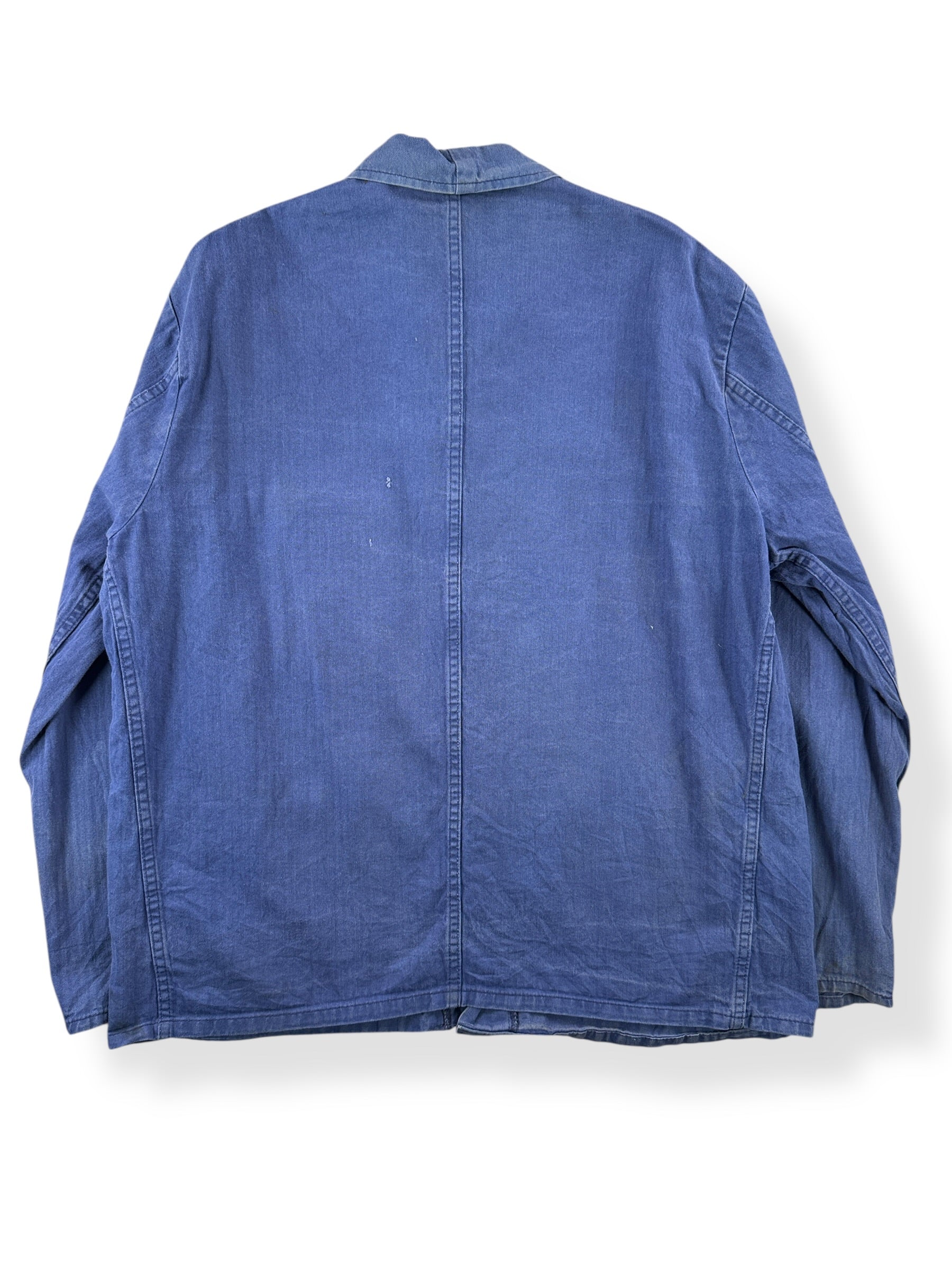 Back of Vintage Steinhofel HBT French Chore Coat SZ L