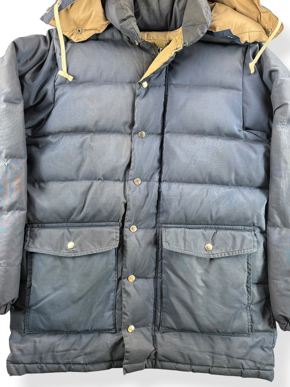 Close-up of Vintage 80’s REI Down Jacket SZ L