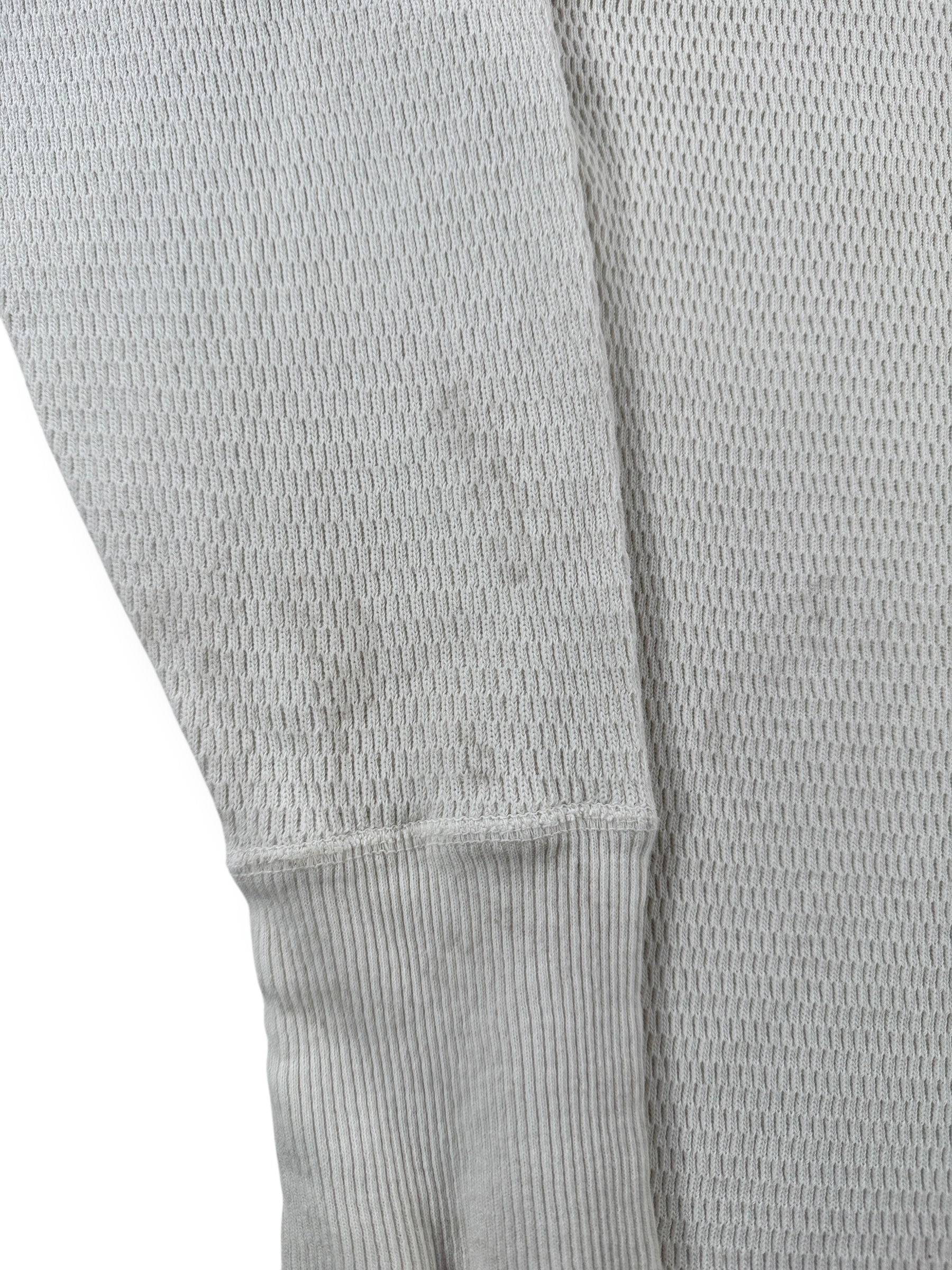 Stains on Vintage Penney's Towncraft 100% Cotton Waffle Thermal Shirt SZ M (Fits XS)
