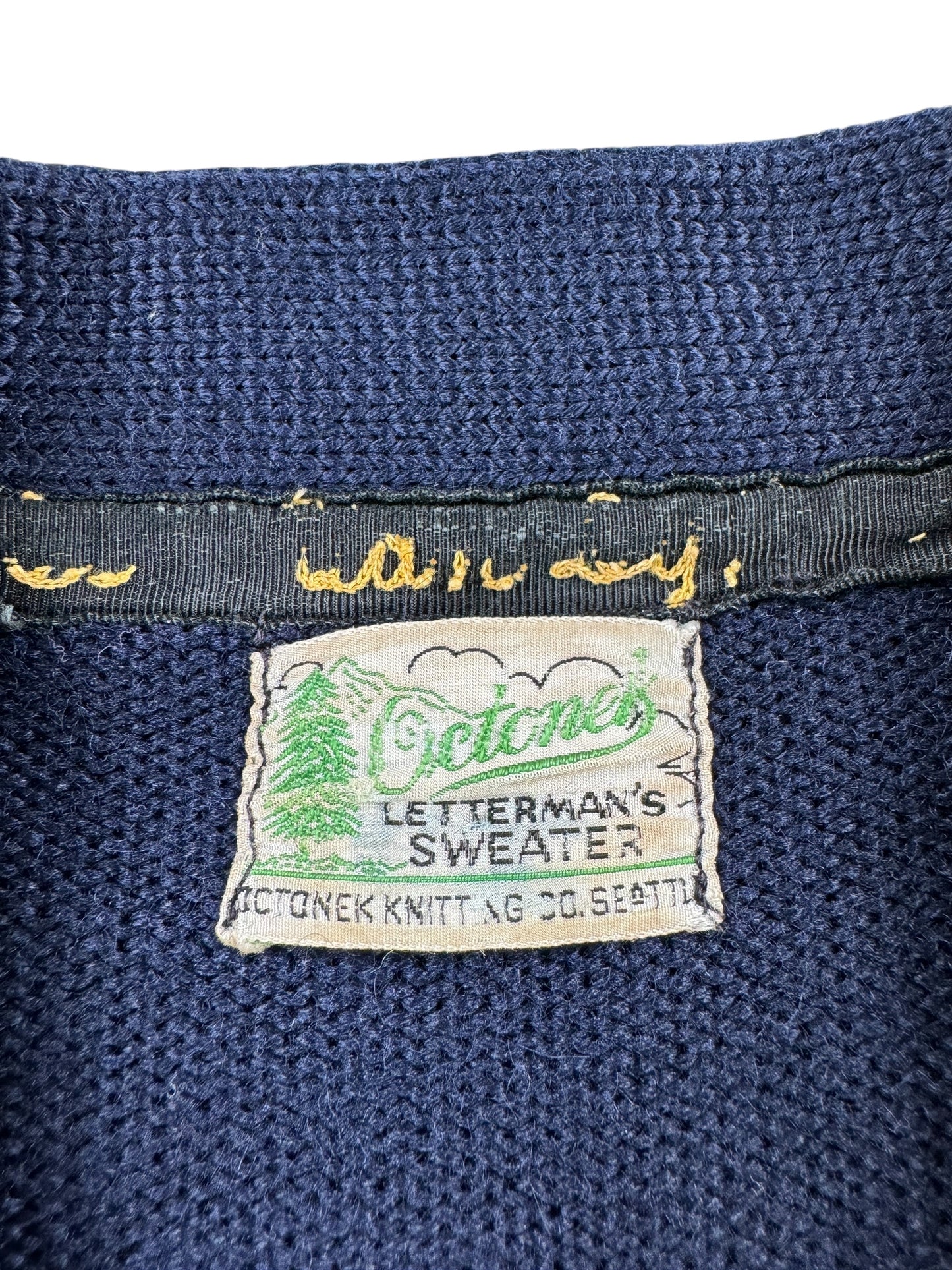 Tag on Vintage Octanek Cardigan SZ S