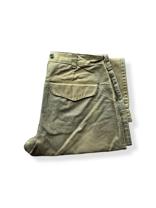 Folded Vintage Filson Double Tin Pants W36