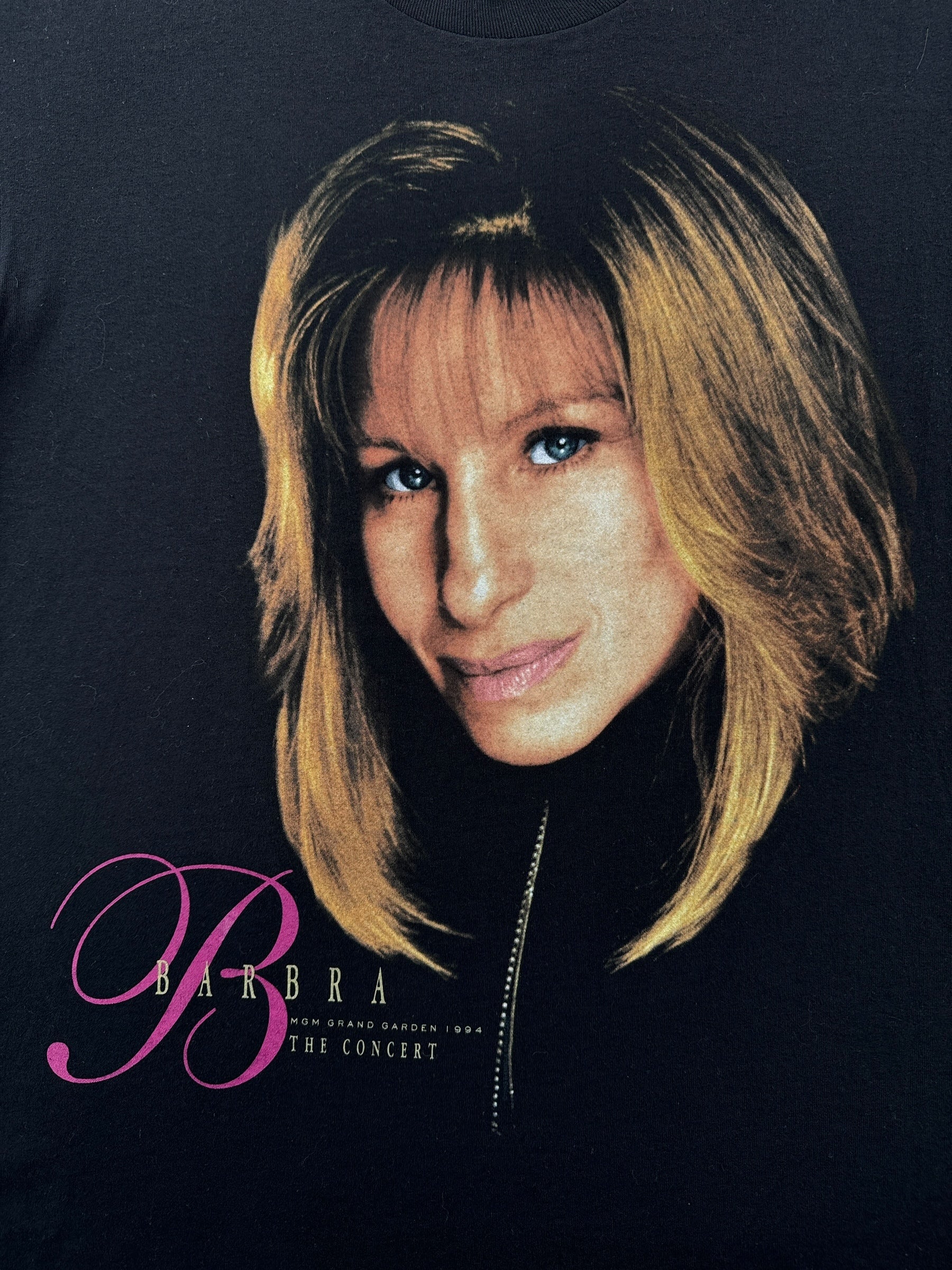 Graphic of Vintage Barbara Streisand Tee SZ L