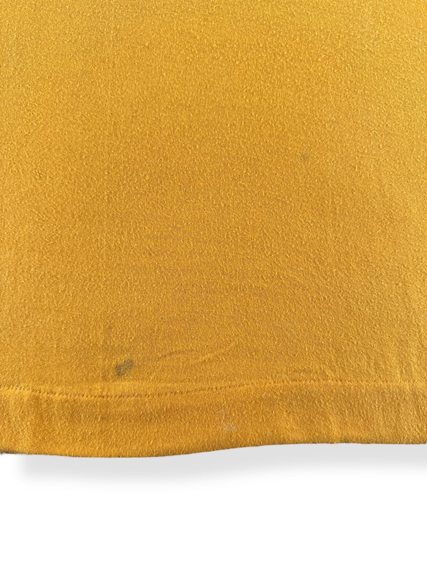 Missing Tag on Vintage Juneau Packers Yellow Jersey SZ S