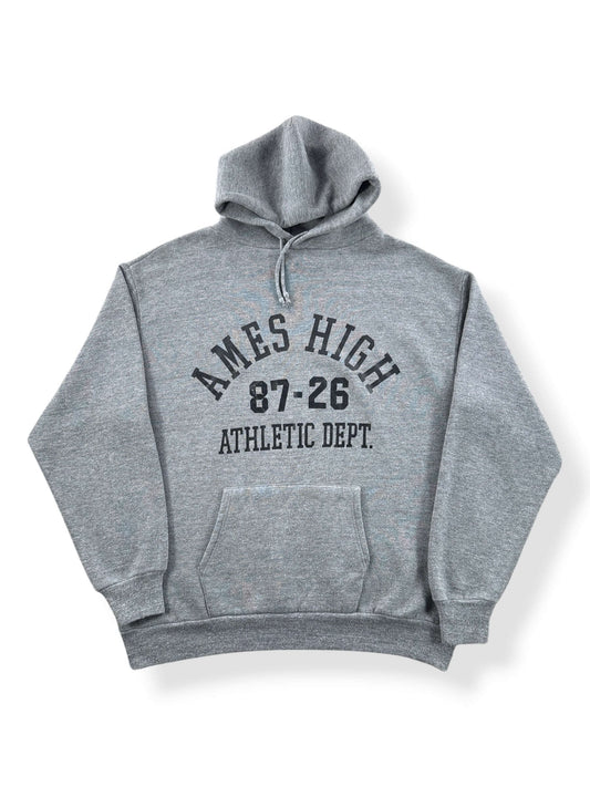 Front of Vintage Ames High Hoodie SZ XL (Fits M)