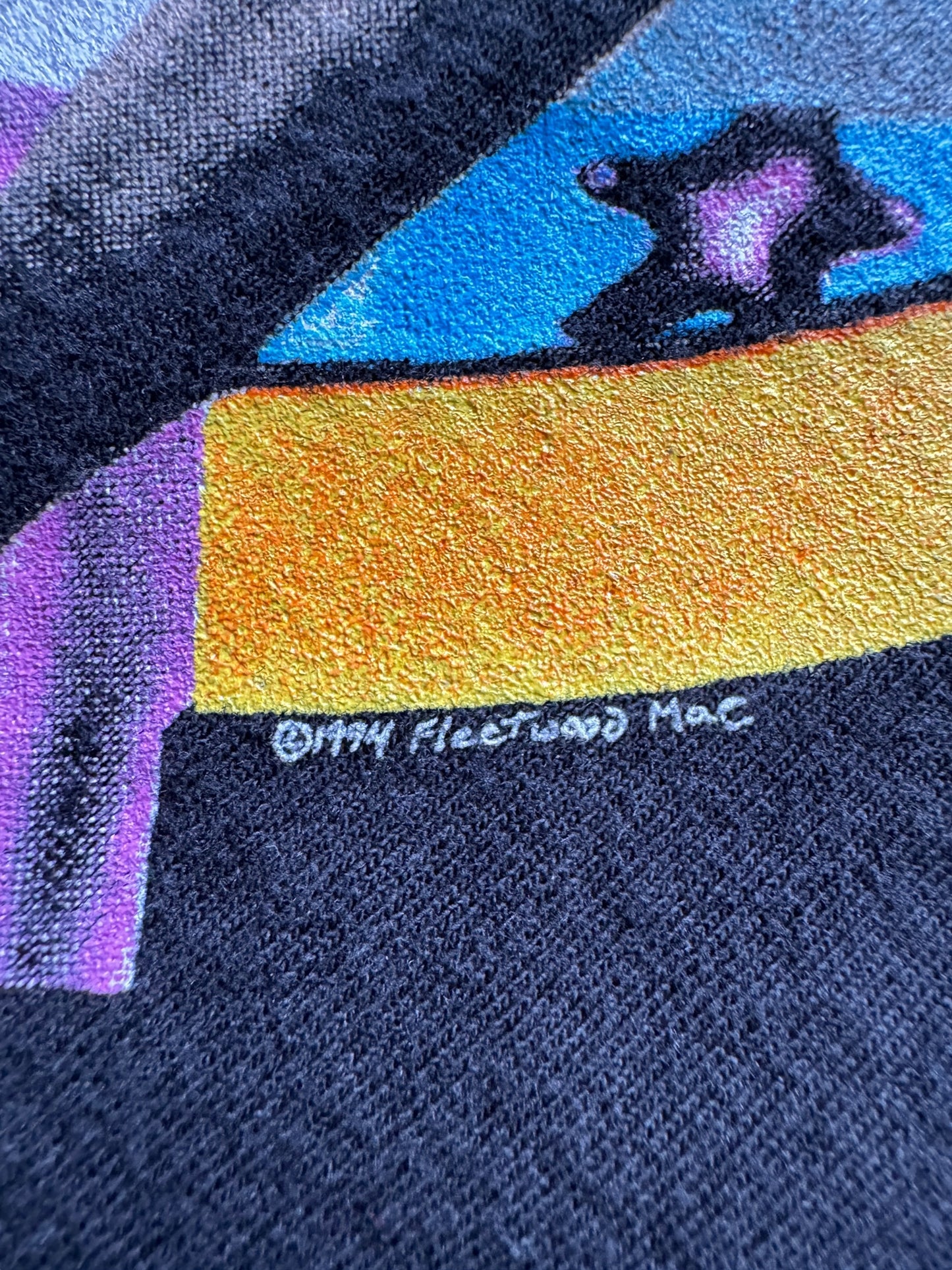 trademark date on Vintage Fleetwood Mac Penguin Band Tee SZ L