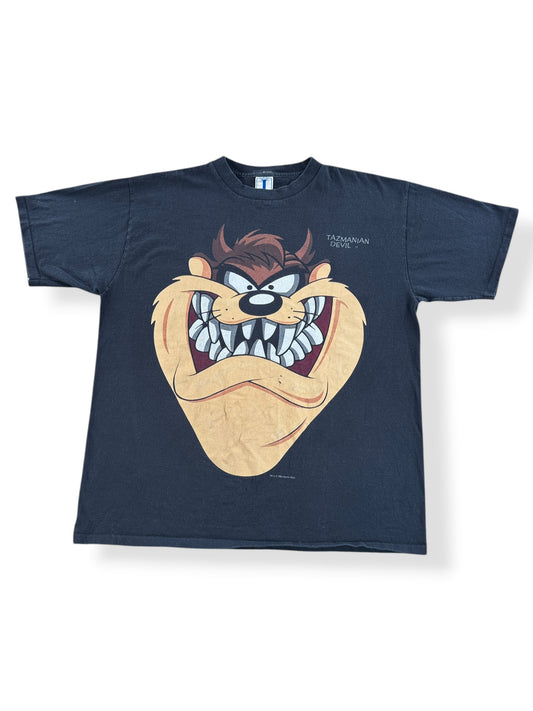 Front of Vintage Jostens Big Face Tasmanian Devil Tee SZ L
