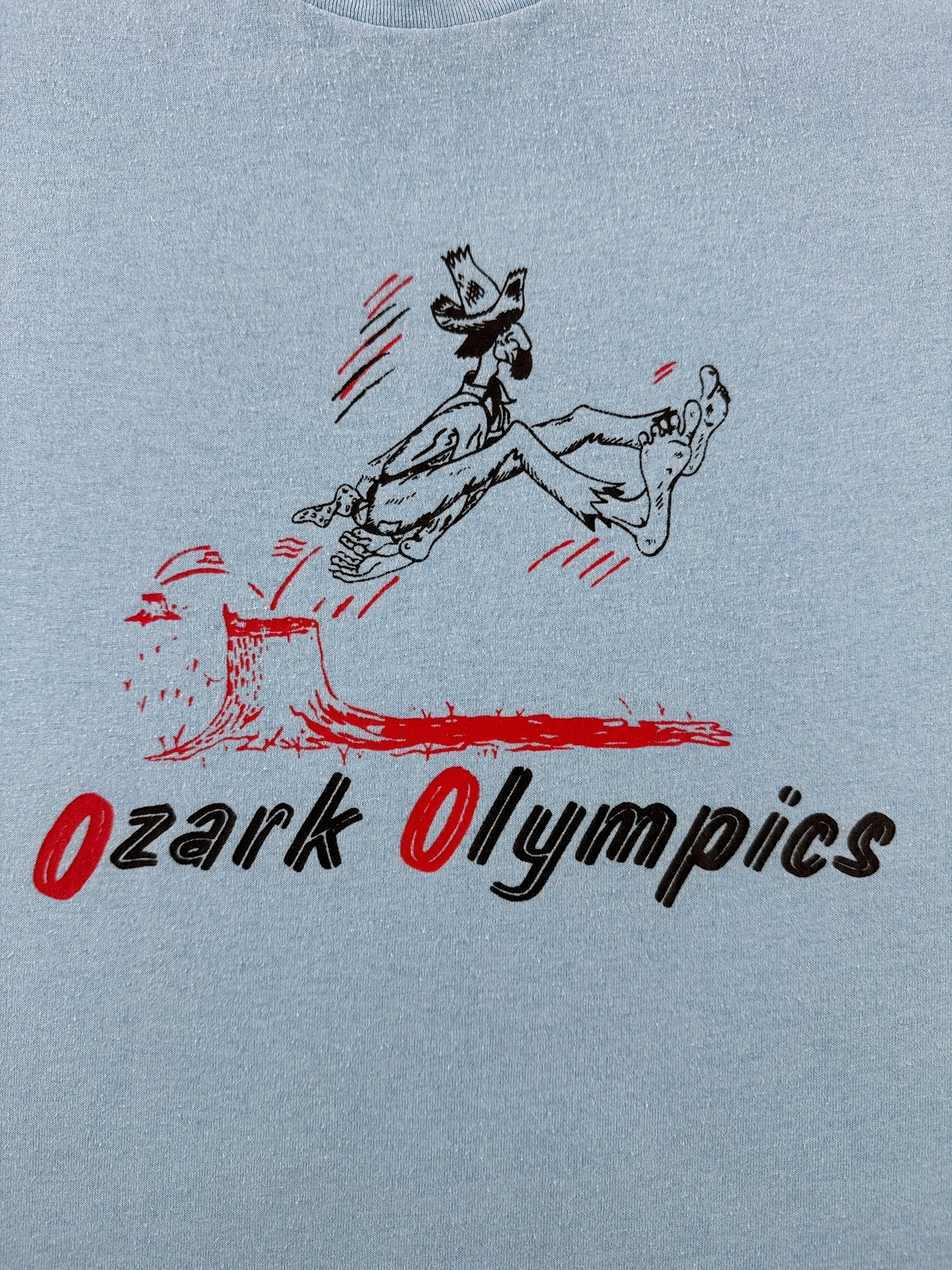 Graphic of Vintage Ozark Olympics Tee SZ XL
