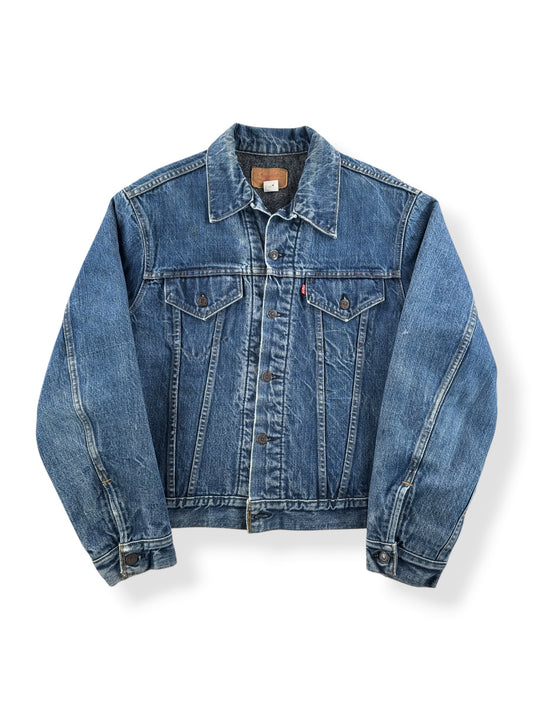 Vintage 70s Levi's Blanket Lined Trucker Jacket SZ L