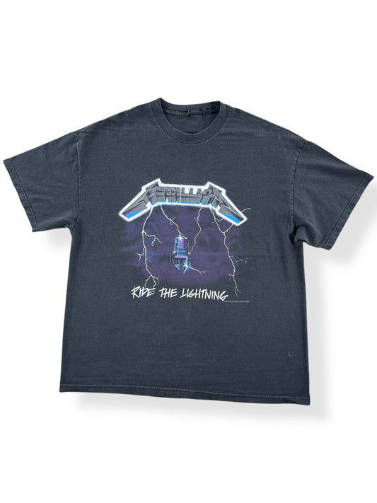 Front of Vintage 1994 Metallica Ride the Lightning Tee SZ XL