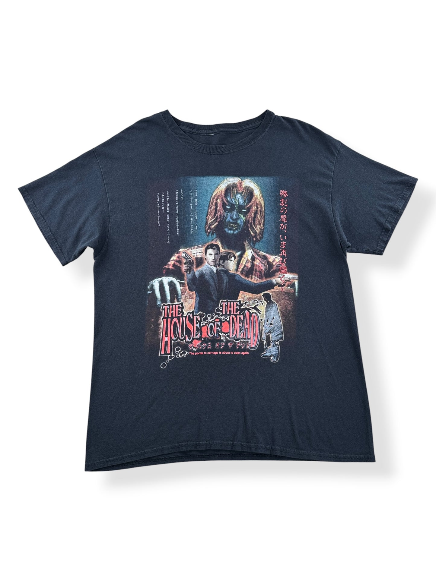 Front of Vintage House of the Dead Tee SZ L
