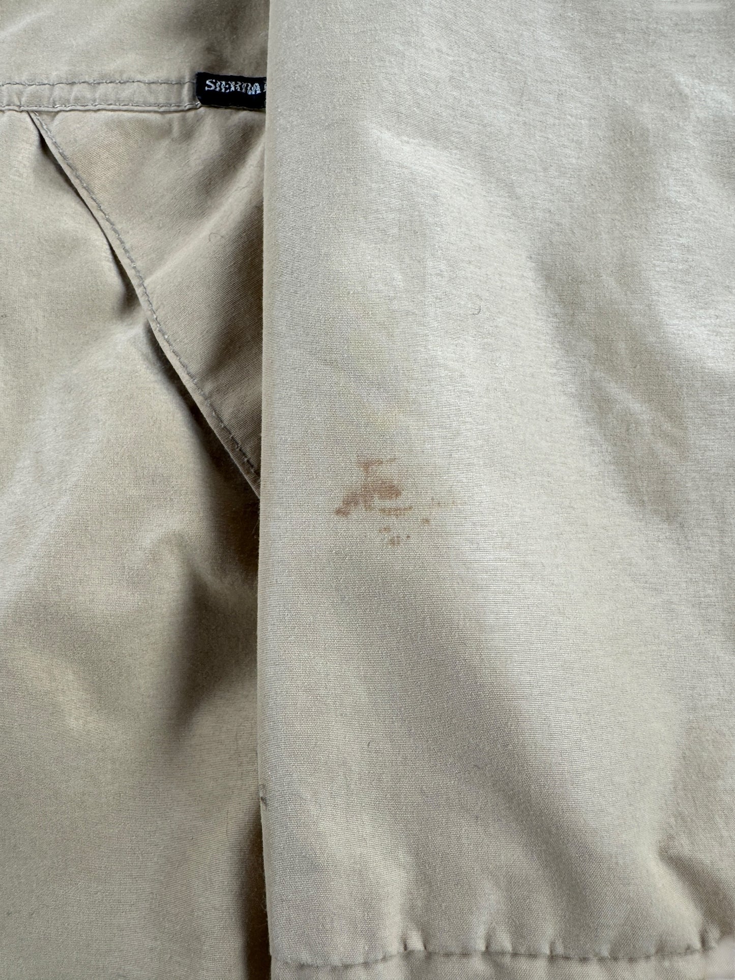 Stain on Vintage Sierra Designs Gore Tex Parka SZ L