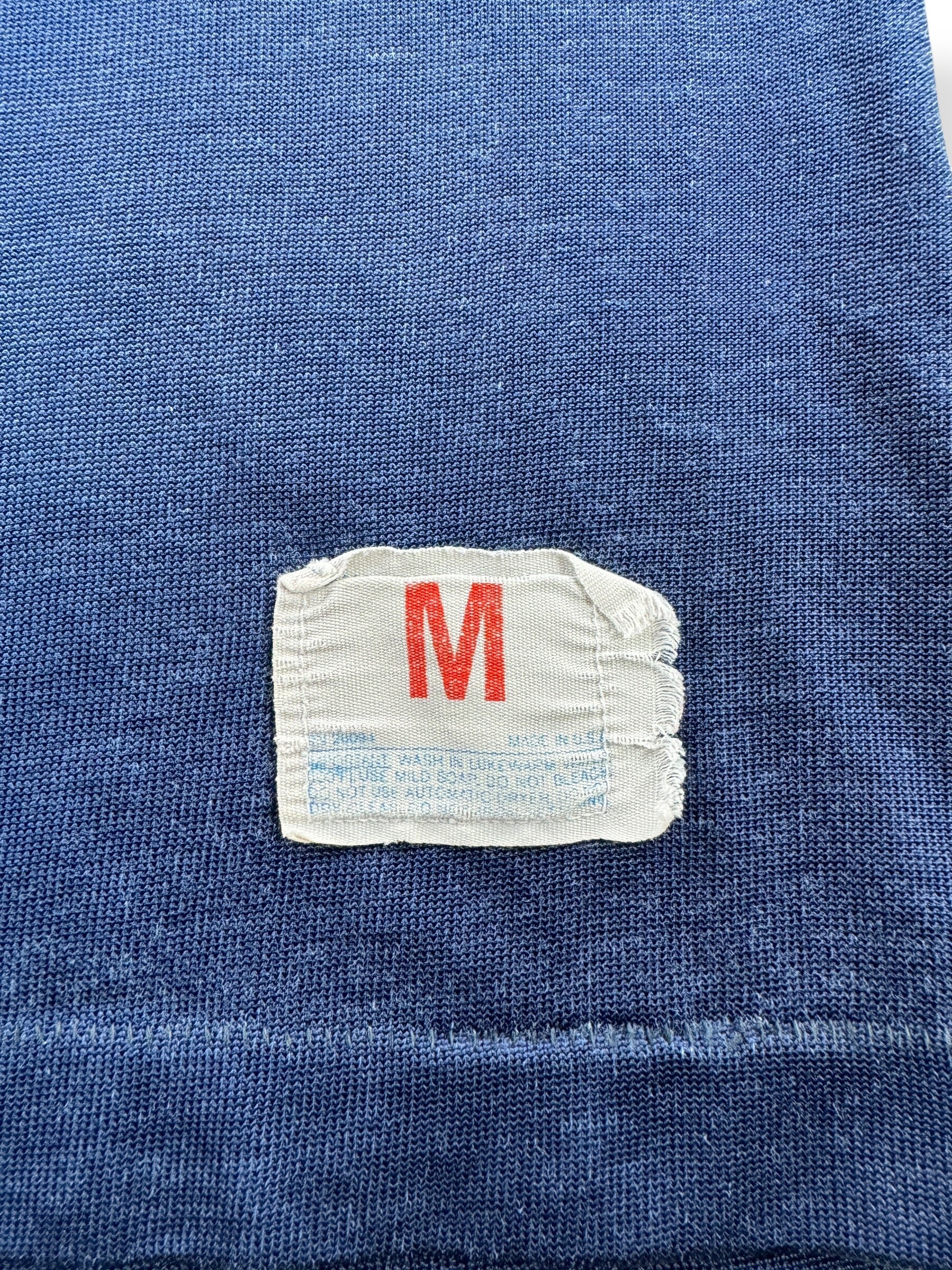 Label on Vintage Early 70s WSU Durene Jersey SZ M