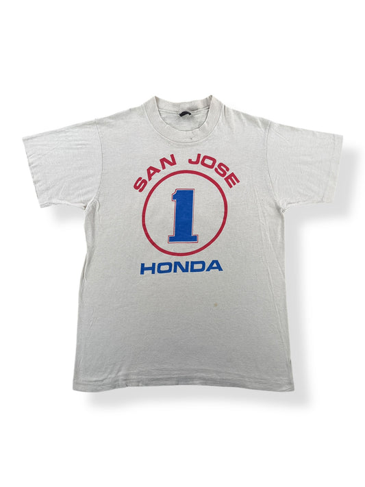 Front of Vintage 80s Honda Tee SZ S