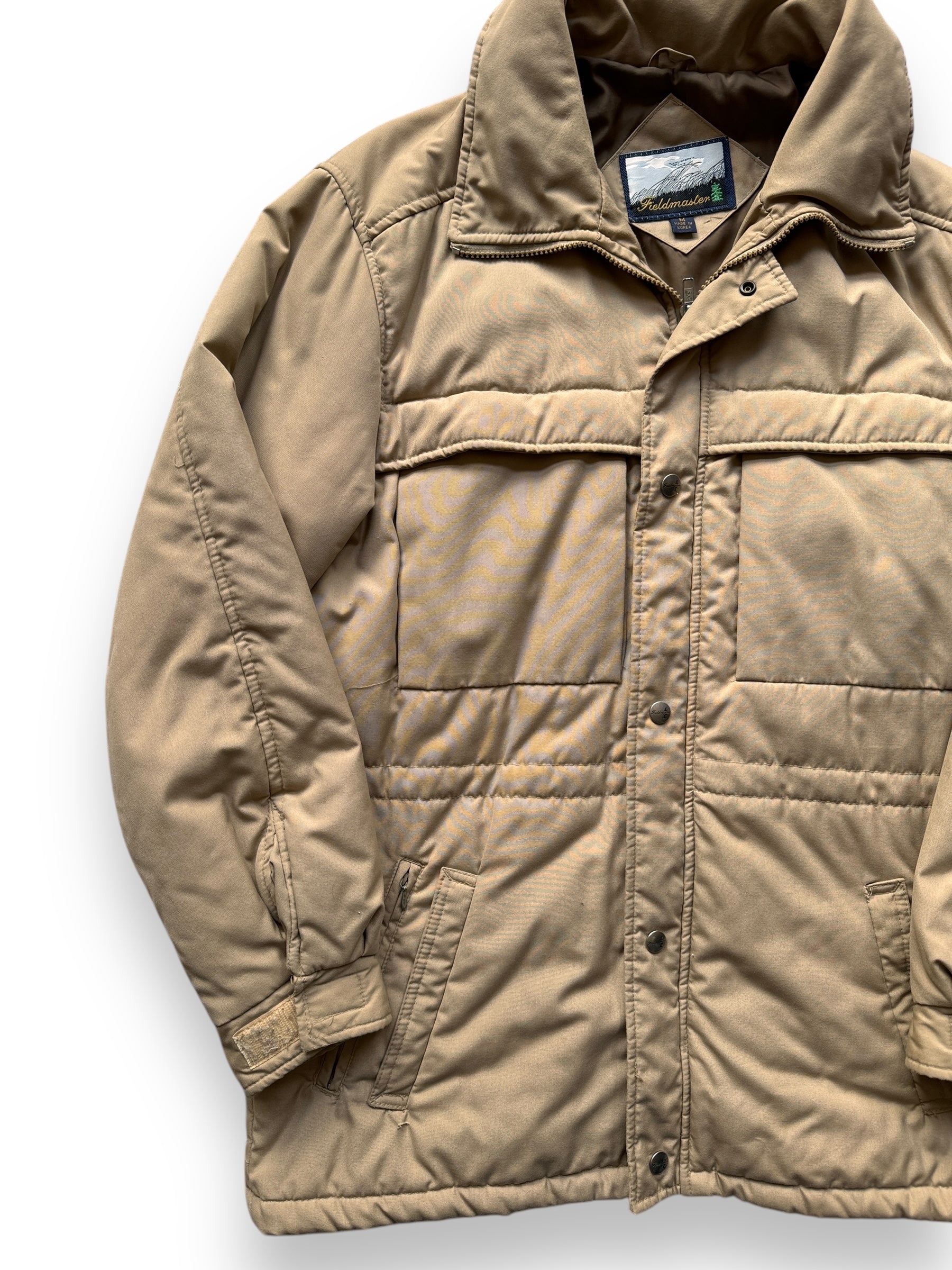 front right of Vintage Fieldmaster Puffer Coat SZ M