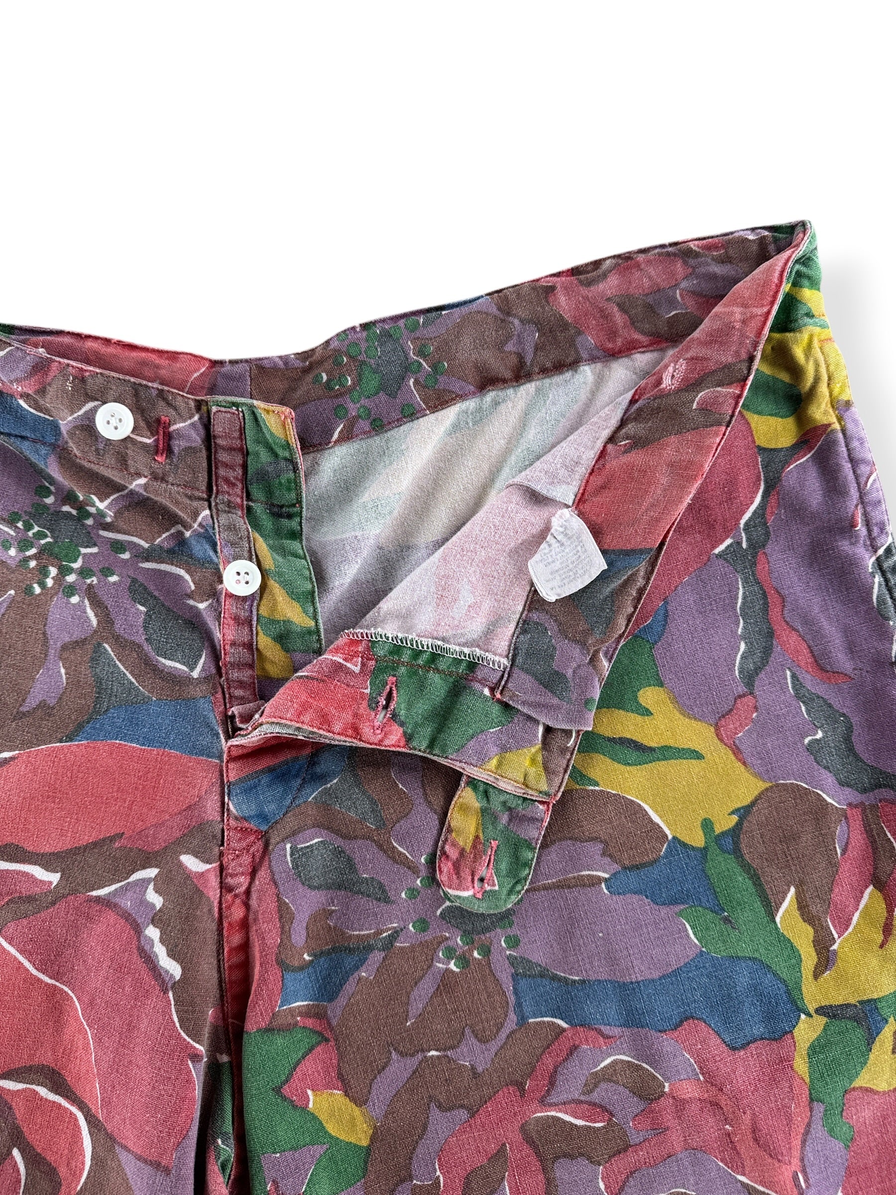 Inside of Vintage 80's Swim Shorts W40
