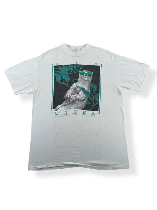 Front of Vintage Sea Otter Tee SZ L