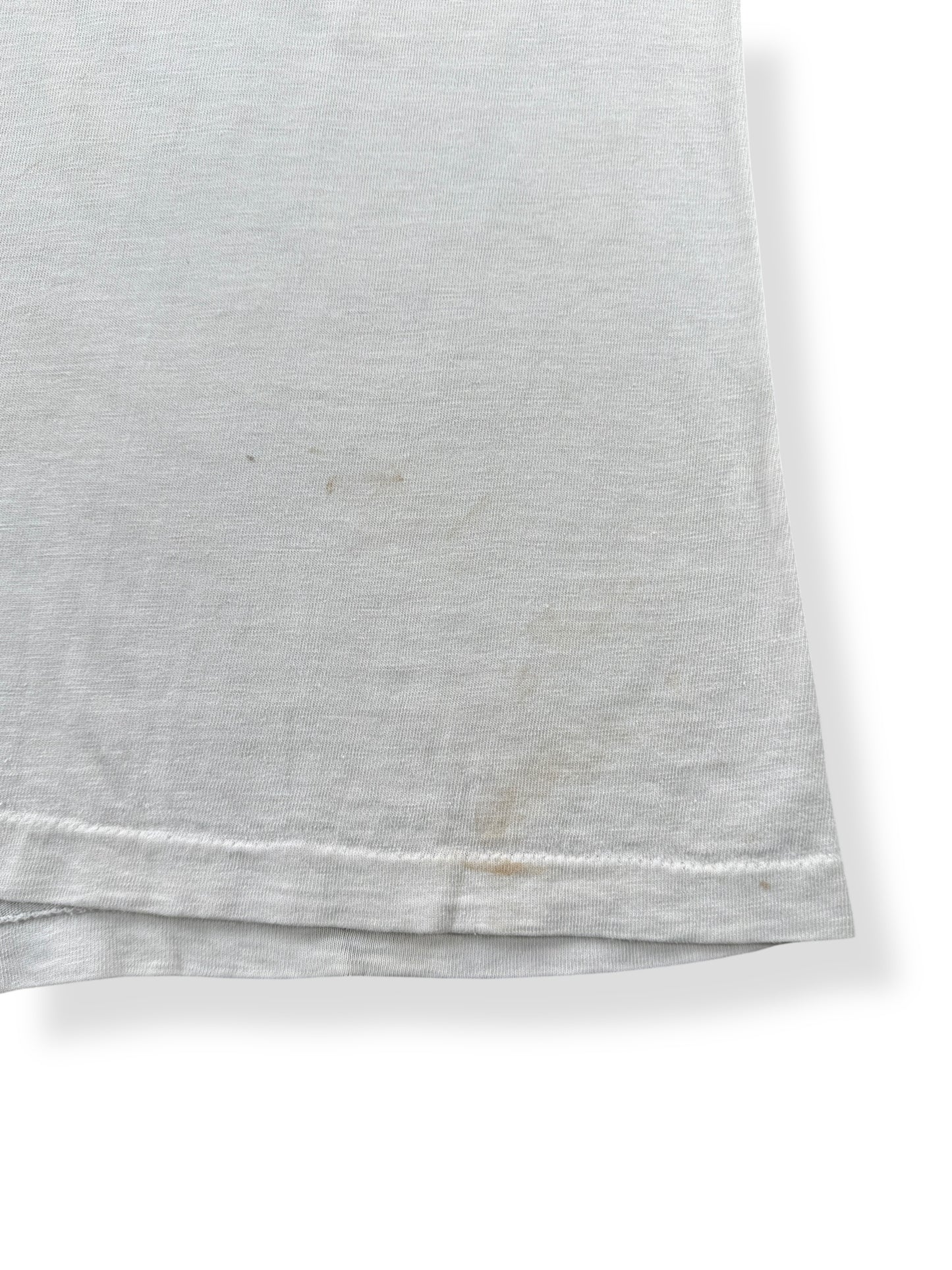 Stains on Vintage 1982 Olympia Capital City Marathon Thrasher Tee SZ L