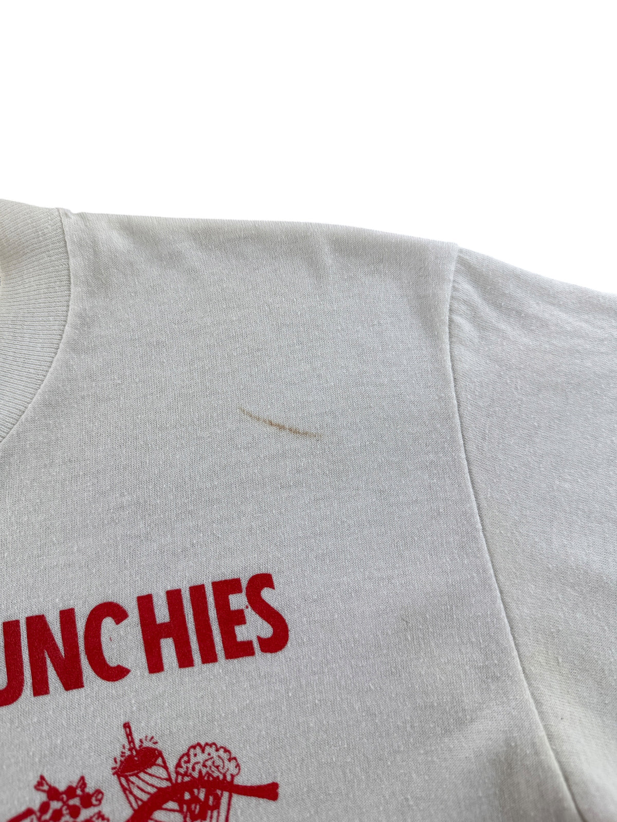 Small scuff on shoulder of Vintage Video Station Tee SZ L
