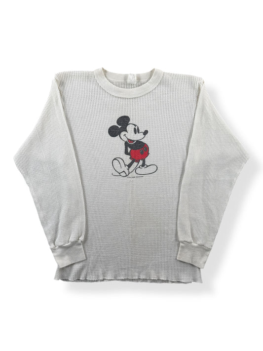 Front of Vintage Mickey Mouse Waffle Shirt SZ XL (Fits XS)