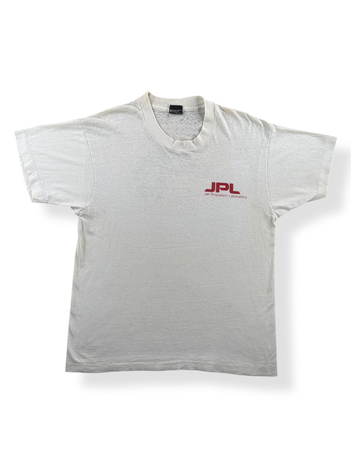 Front of Vintage Jet Propulsion Lab Tee SZ L (Fits M)