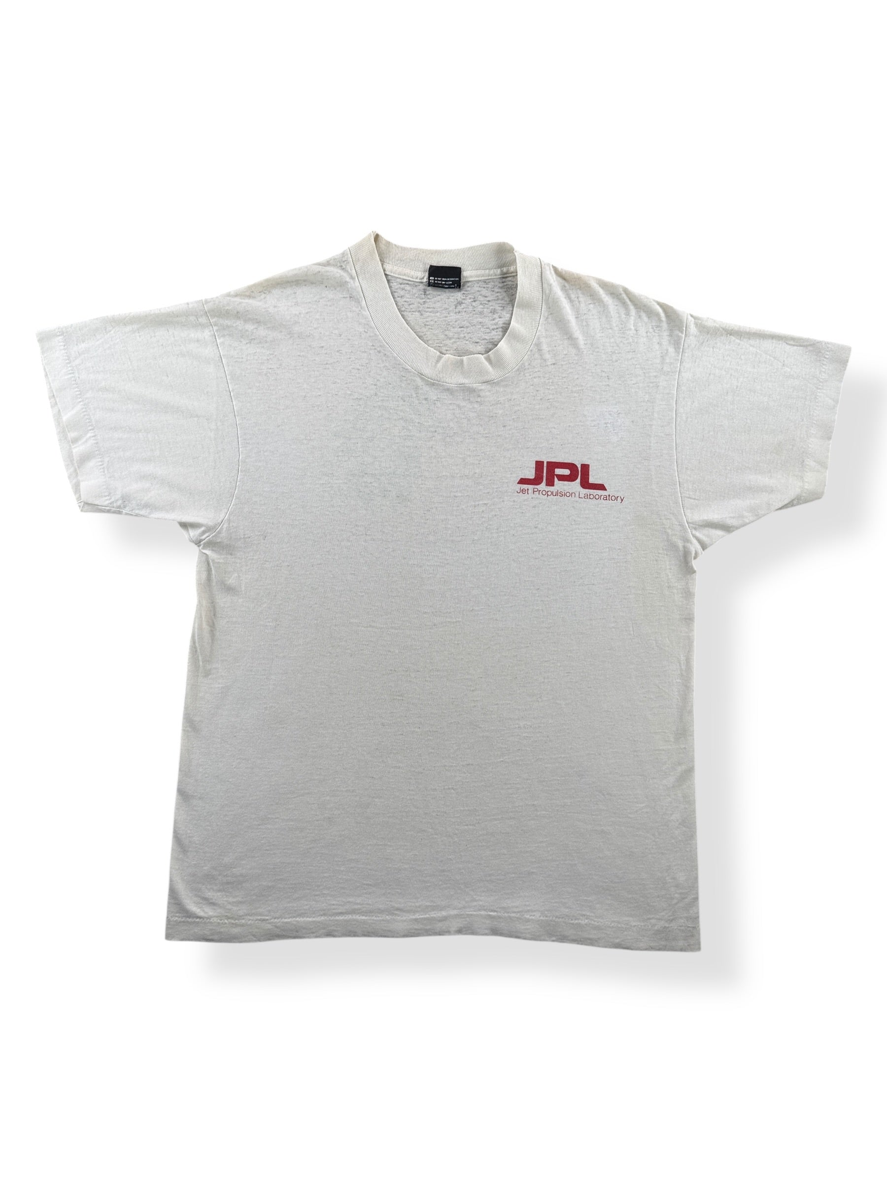 Front of Vintage Jet Propulsion Lab Tee SZ L (Fits M)
