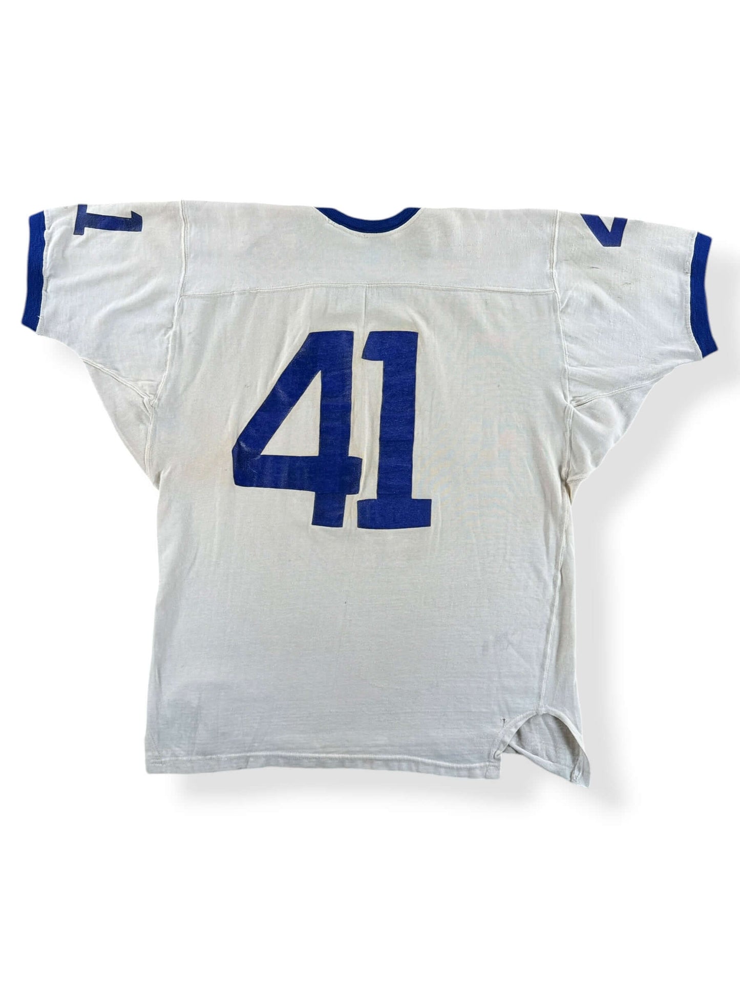 Back of Vintage Spanjian Durene "41" Jersey SZ L - AS IS