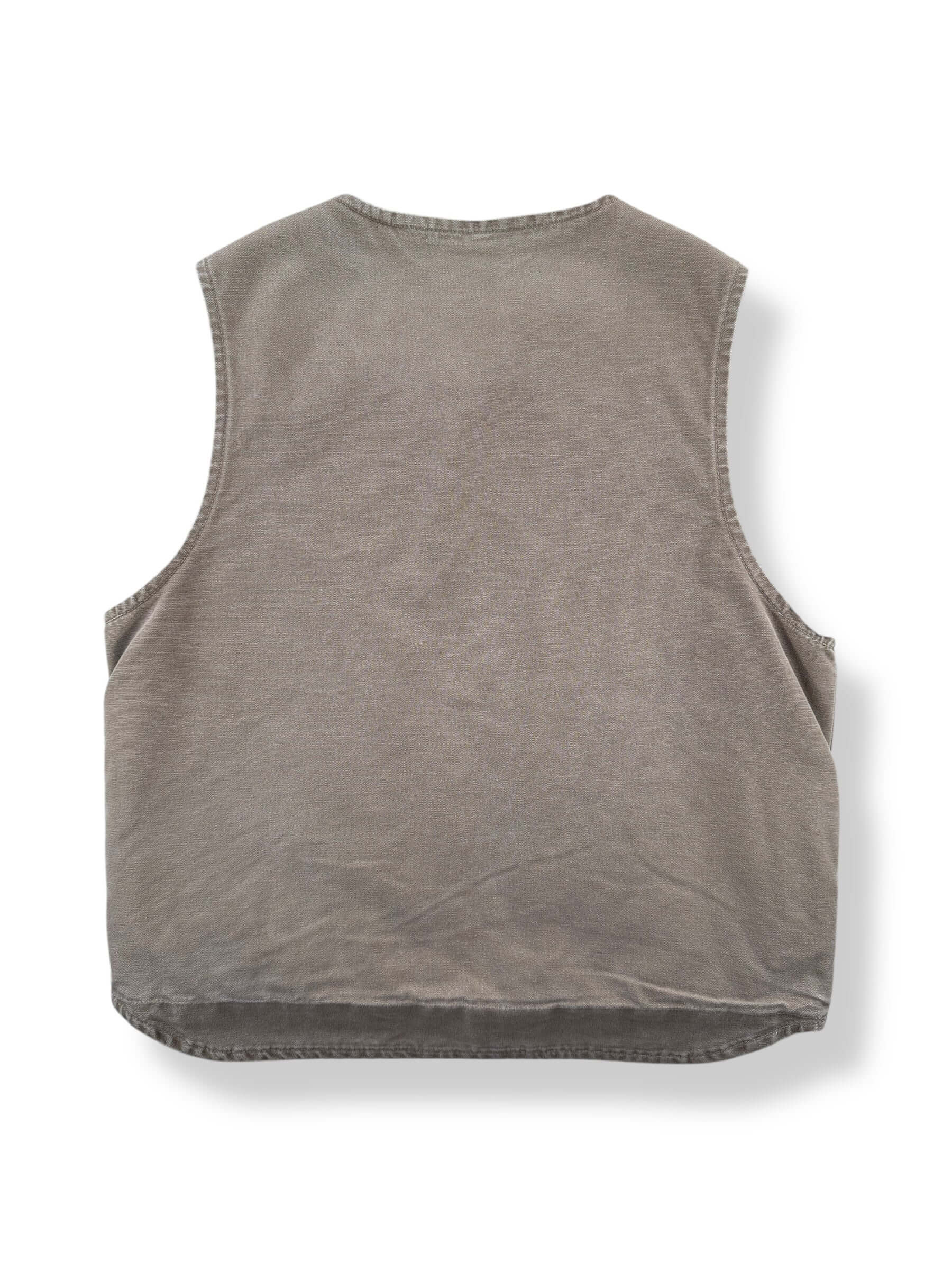 Back of Made in Mexico Carhartt Shearling Vest SZ L