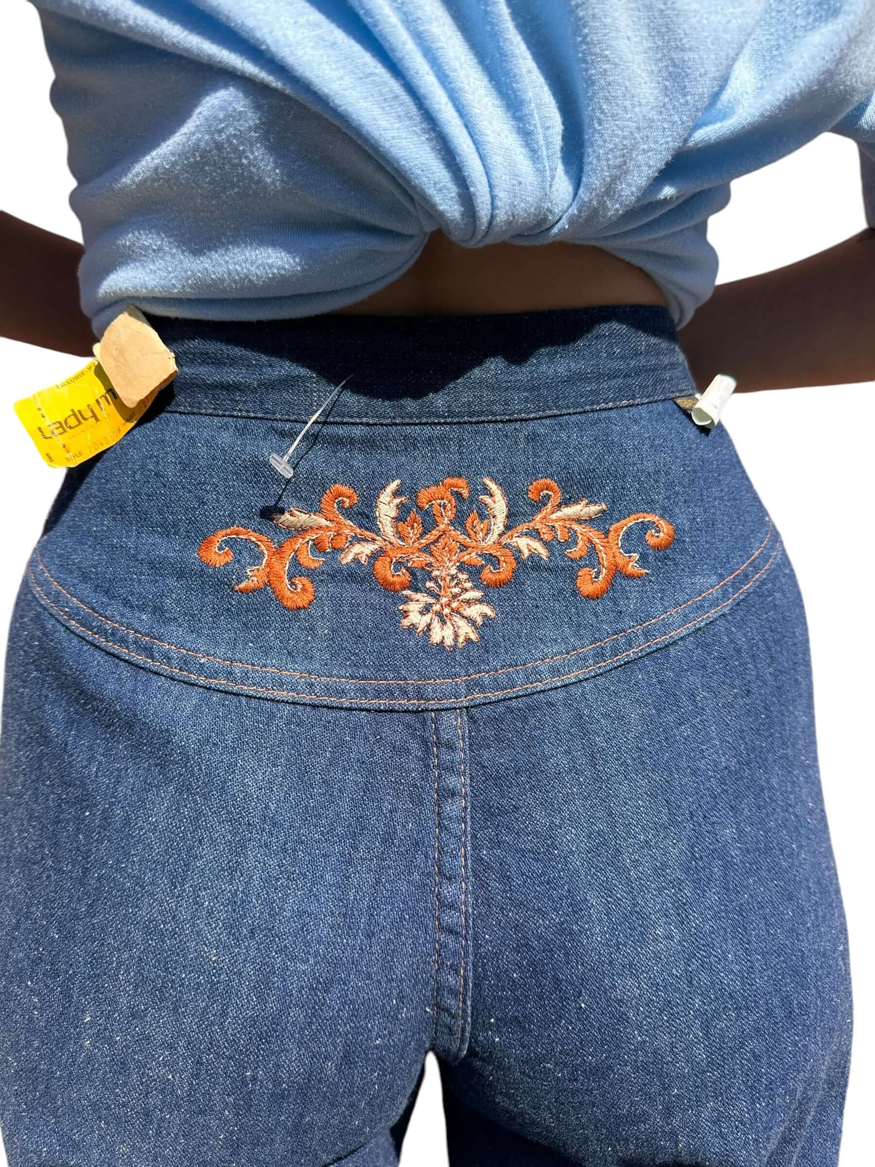 Back view of Vintage Deadstock Lady Maverick Jeans W26