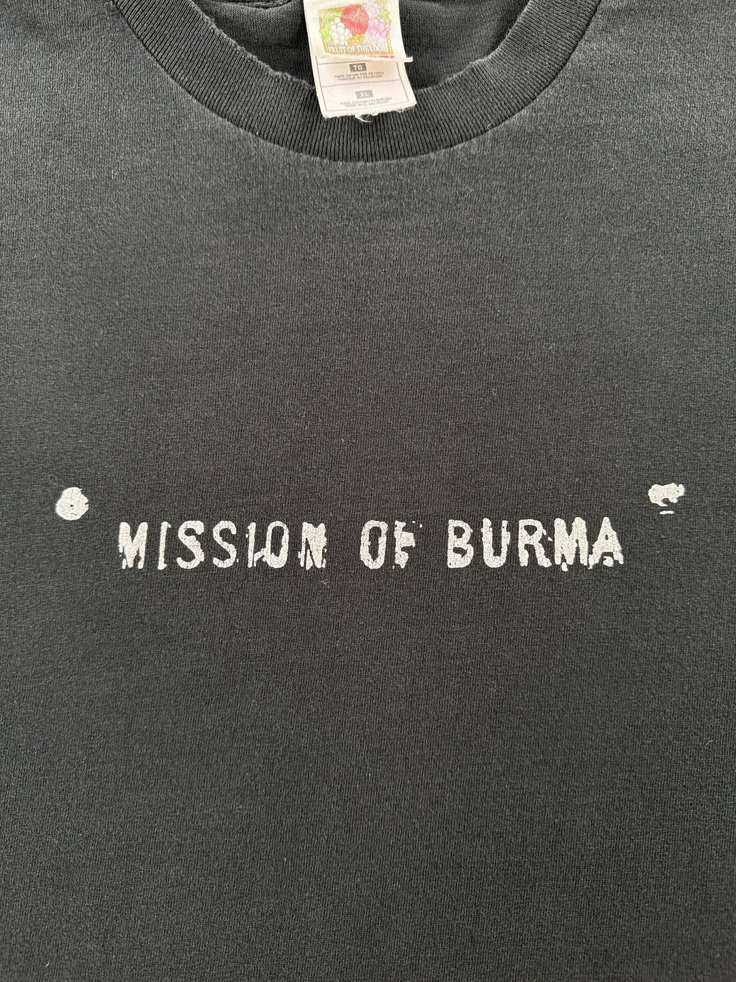 Graphic of Vintage 2002 Mission of Burma Tee SZ XL