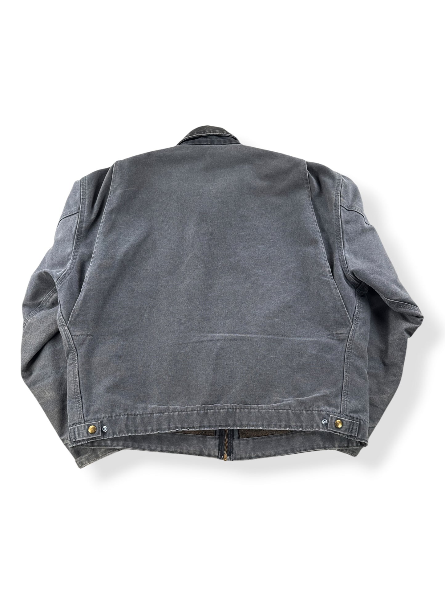 Back of Carhartt Gravel Detroit Jacket SZ XL