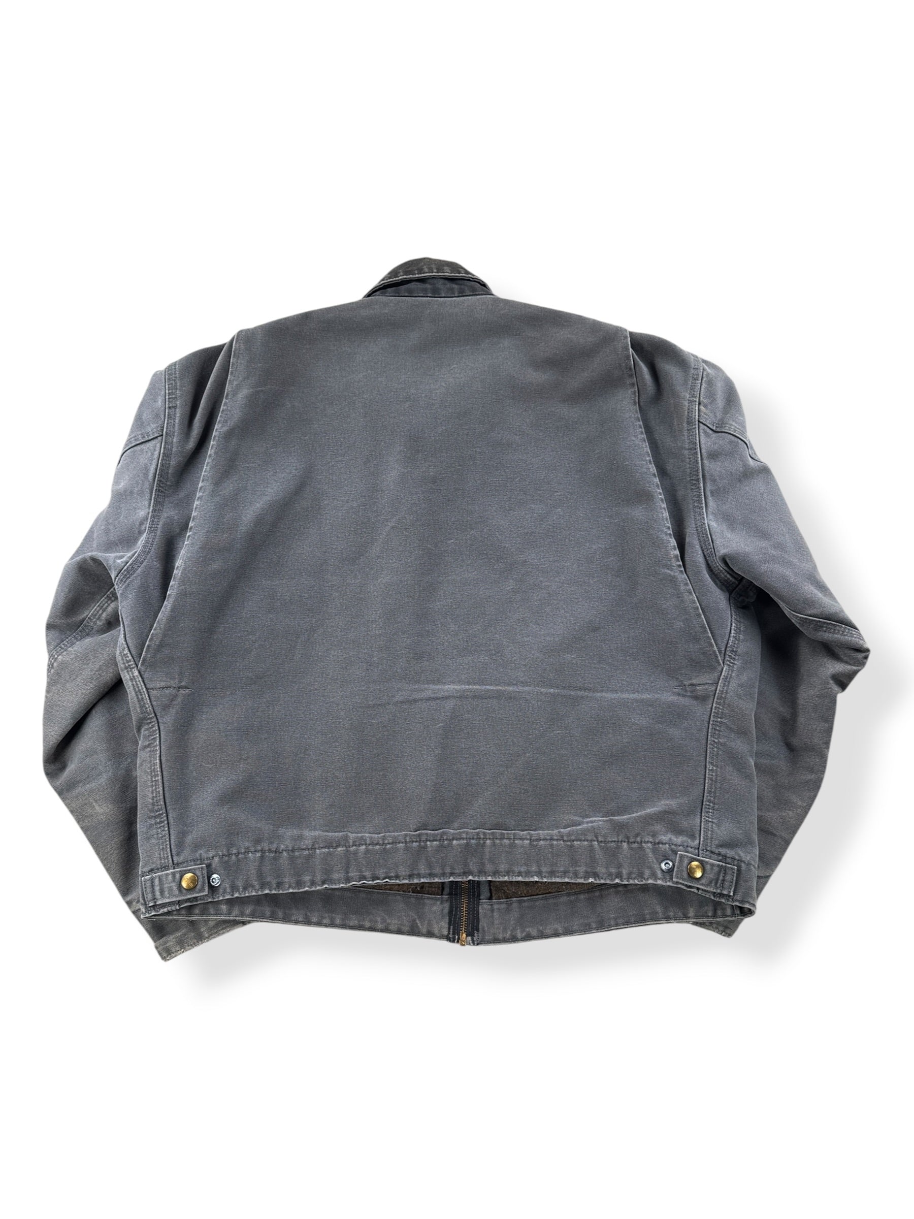 Back of Carhartt Gravel Detroit Jacket SZ XL