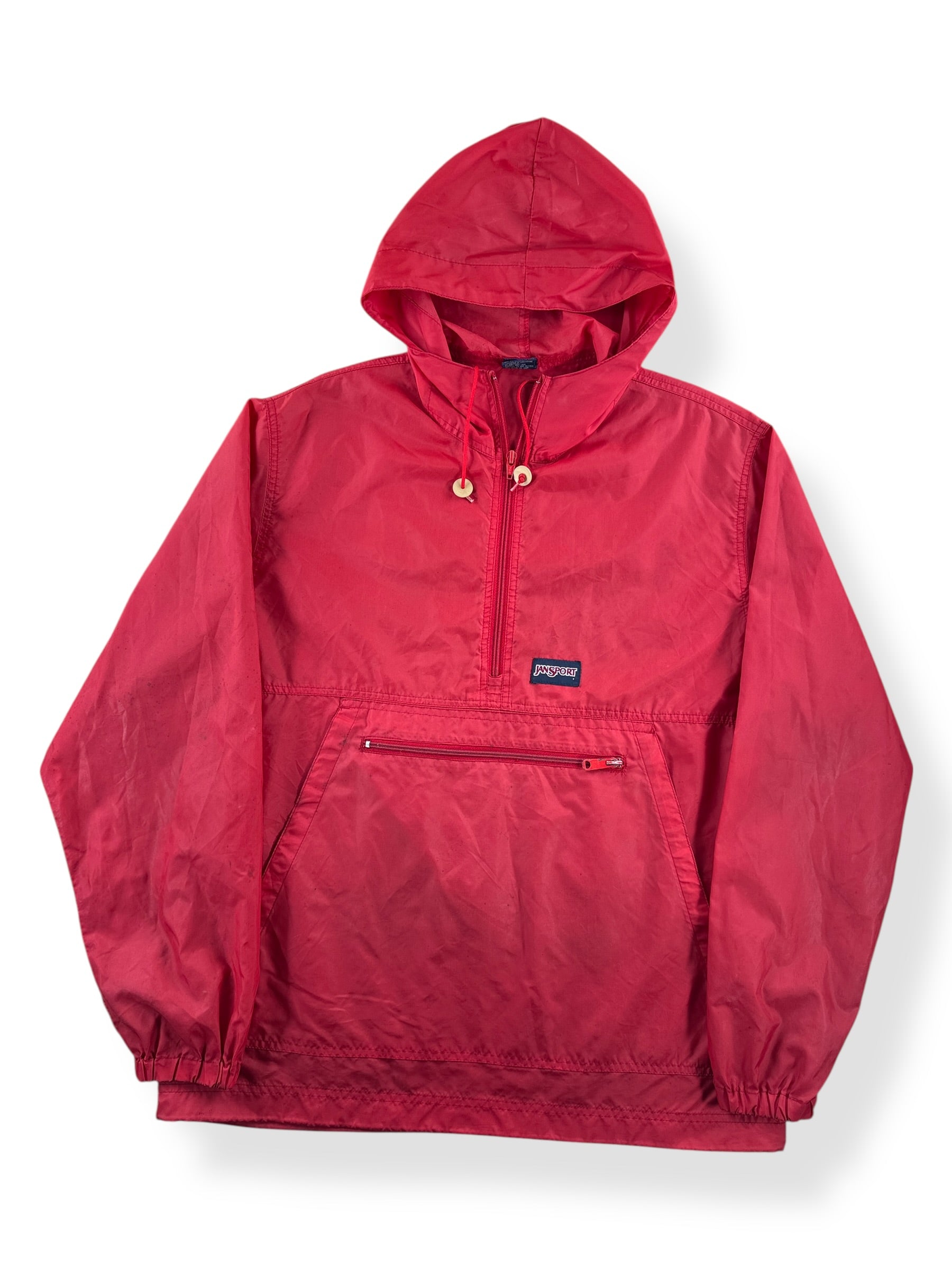 Front of Vintage Jansport Pullover Anorak SZ M
