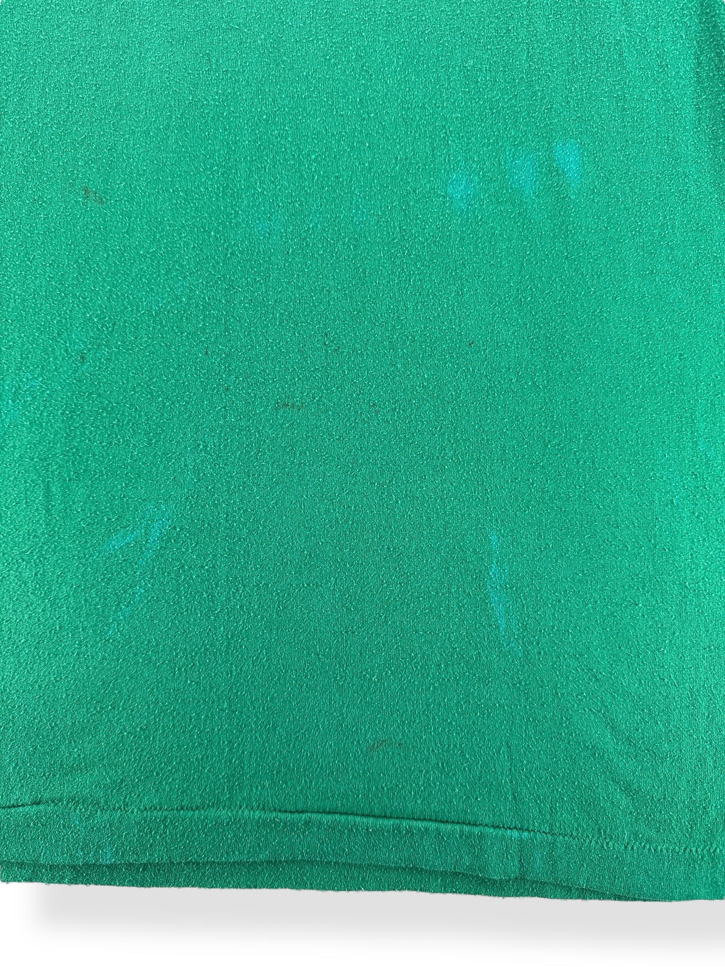 Discoloring on Vintage Green Juneau Packers Tee SZ M