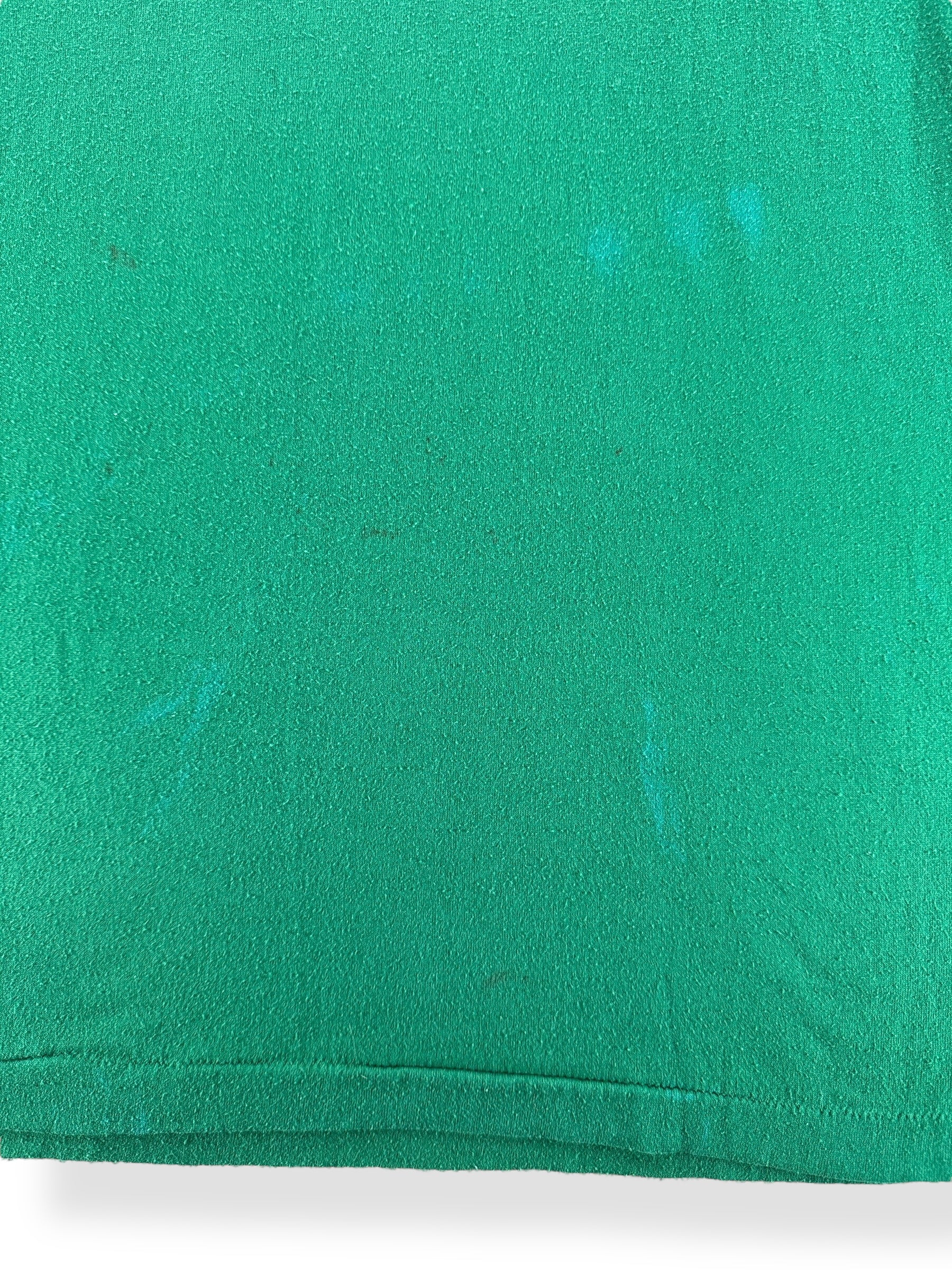 Discoloring on Vintage Green Juneau Packers Tee SZ M