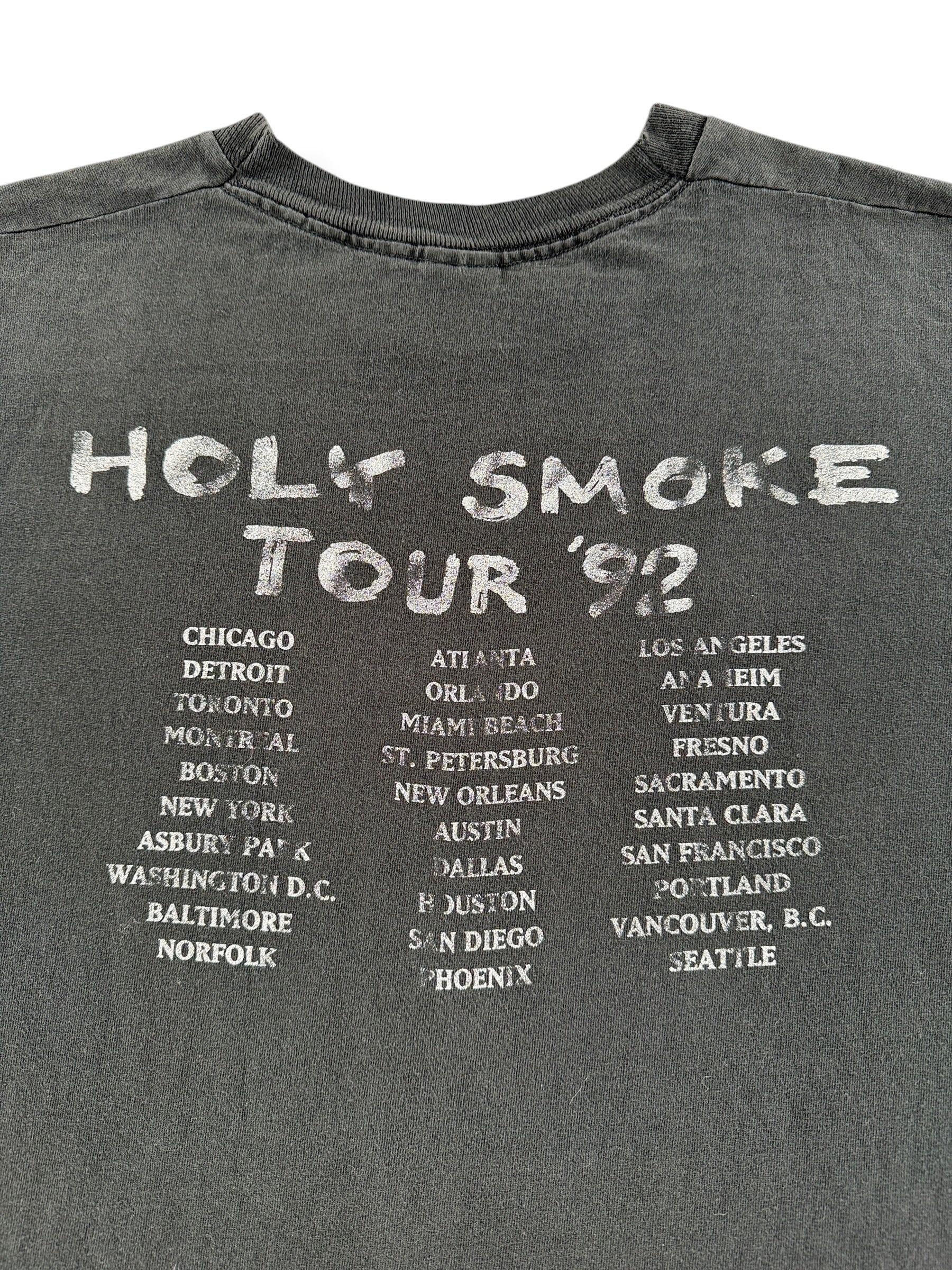 Back of Vintage '92 Peter Murphy Tour Tee SZ XL