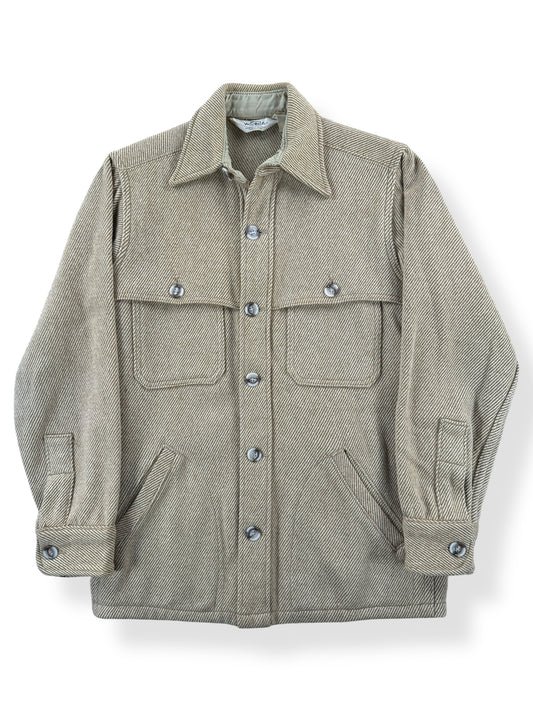 Front of Vintage Woolrich Halibut Cape Coat SZ S